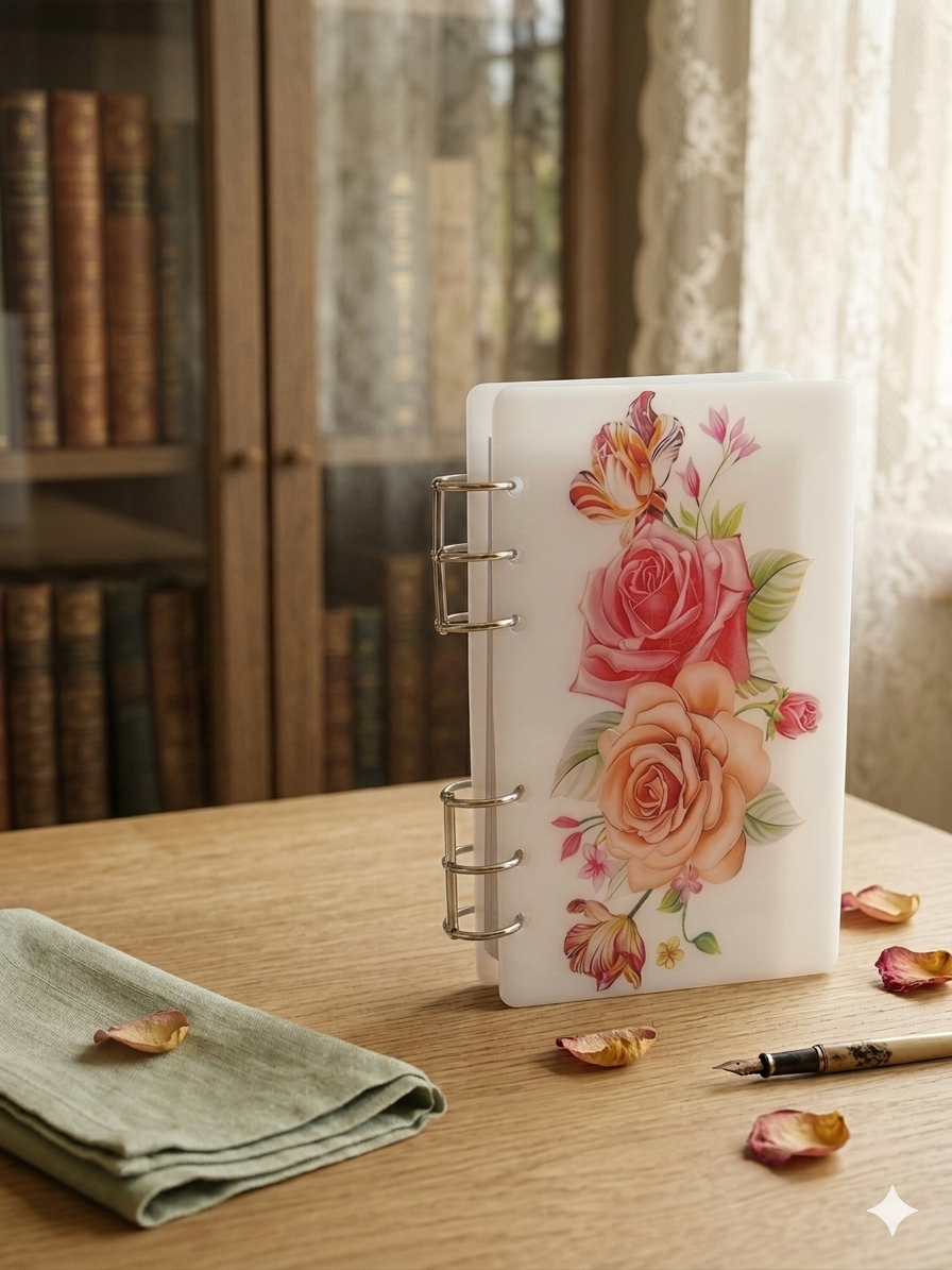 Floral Refillable Notebook/Journal