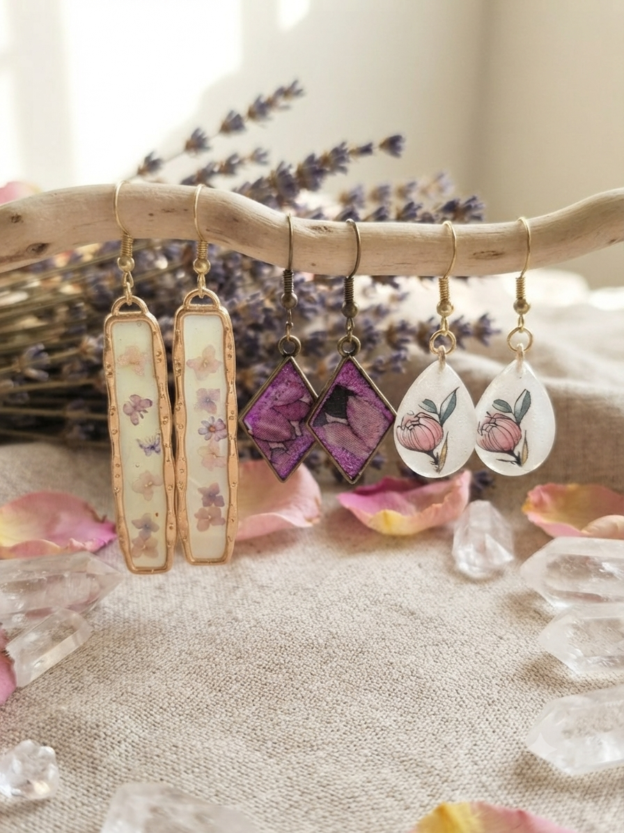 Botanical & Floral Earrings
