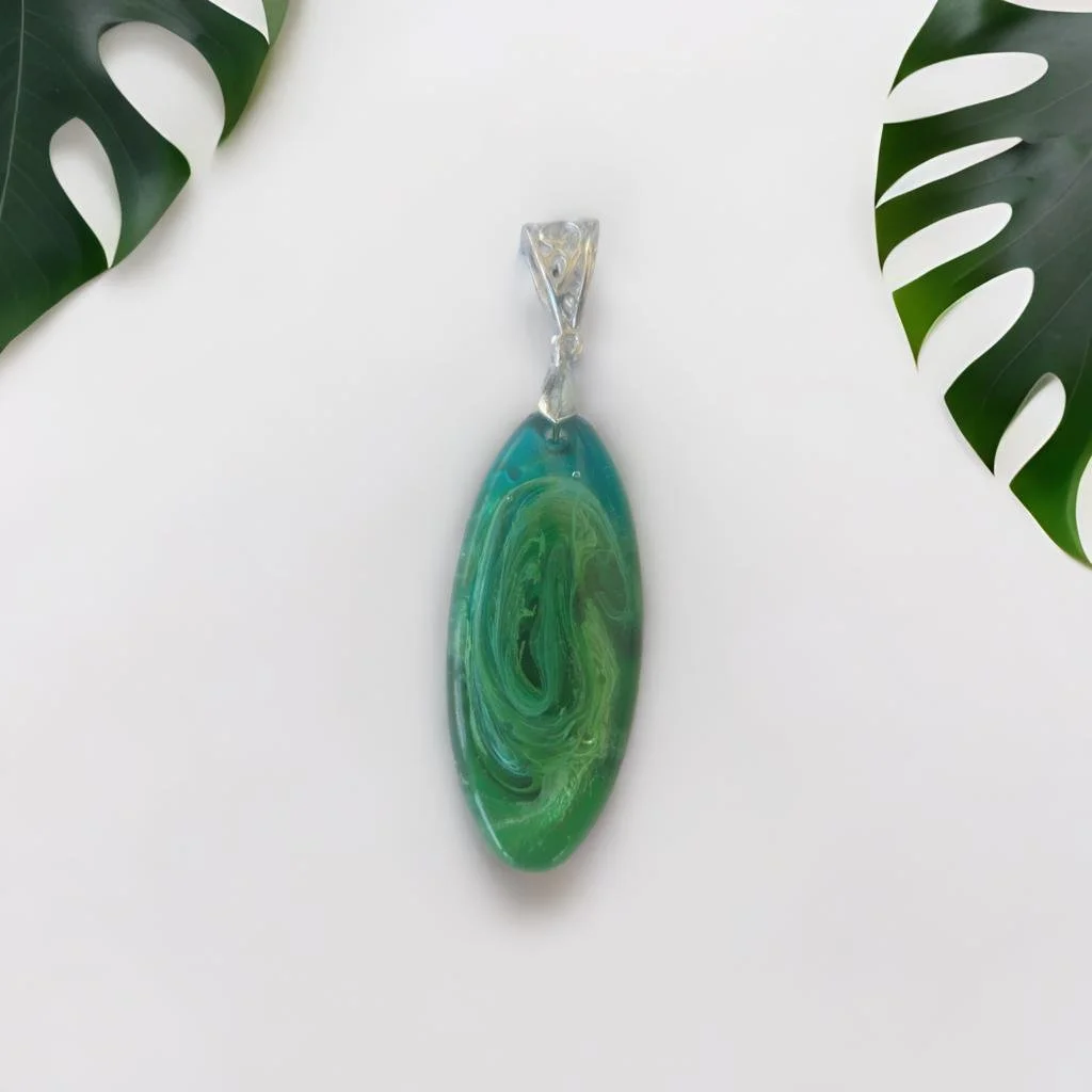 Enchanted Forest Swirl  Pendant
