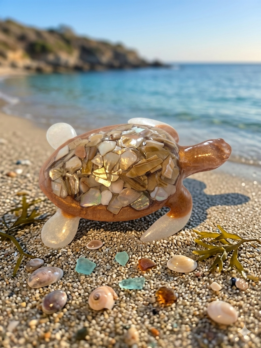 Sea Turtle Figurine