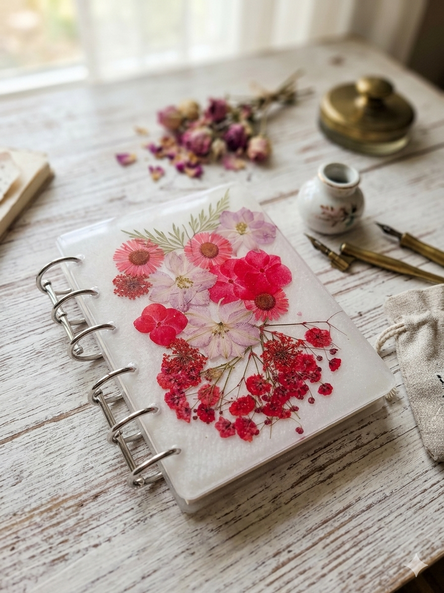 Refillable Botanical Refillable Notebook/Journal