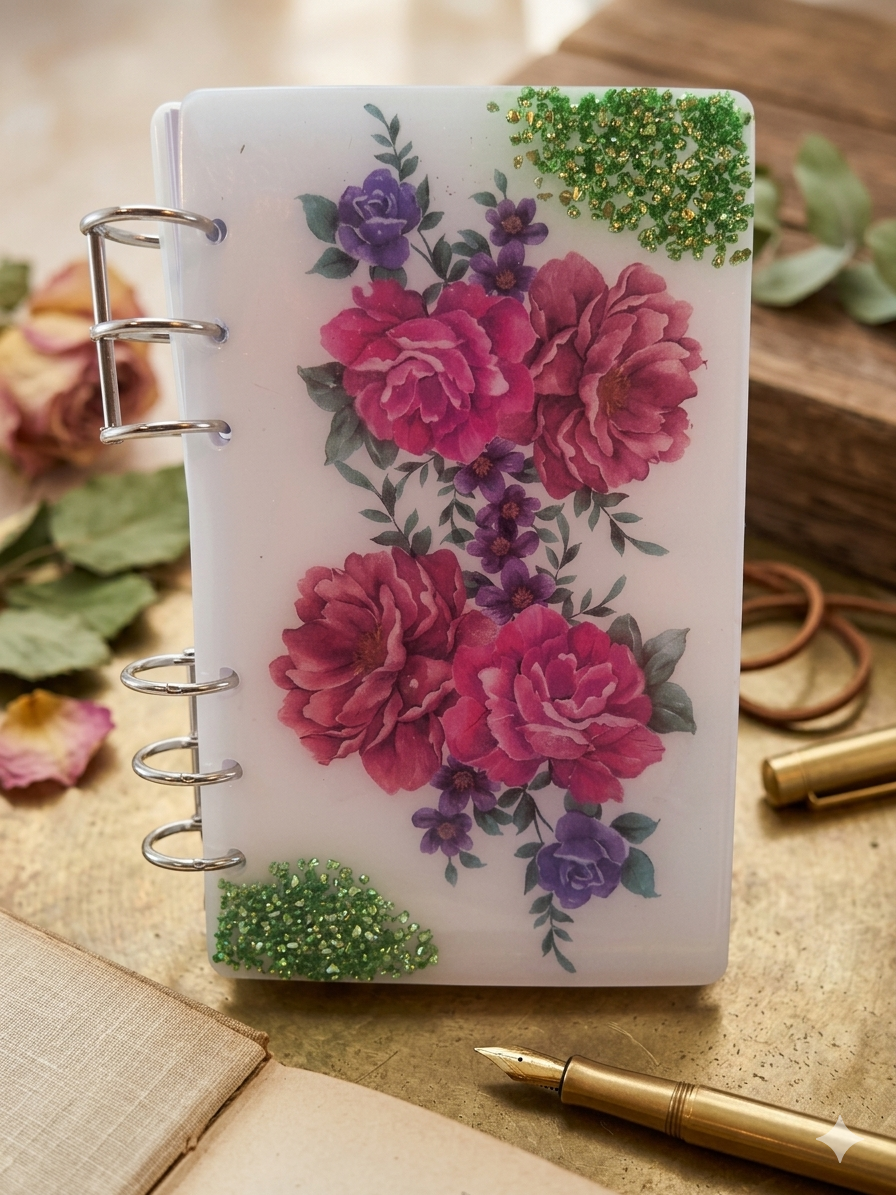 Floral Refillable Notebook/Journal