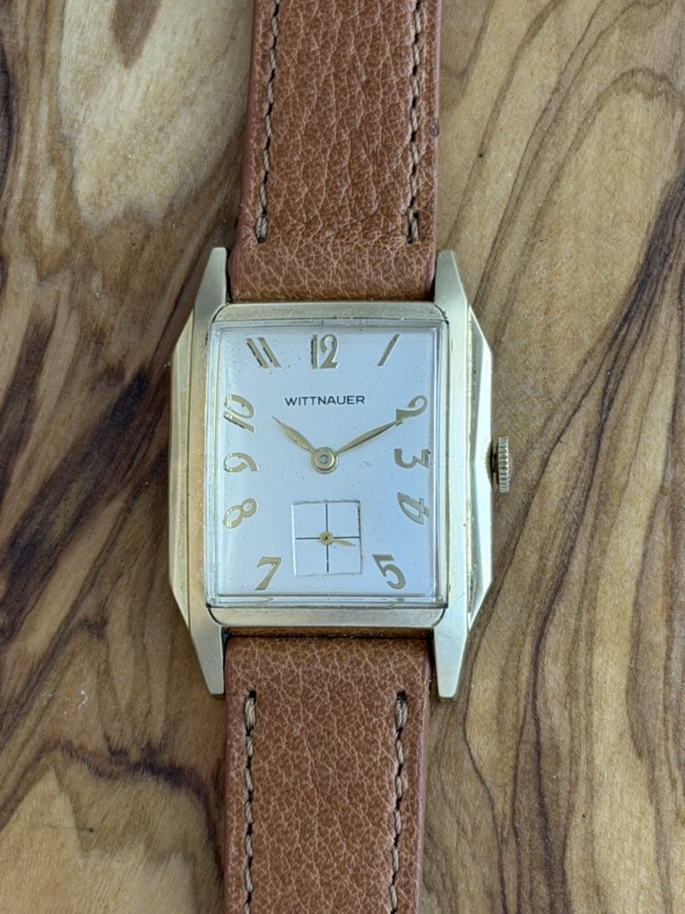 1950s Wittnauer Tank Wrist Watch with 11N Movement