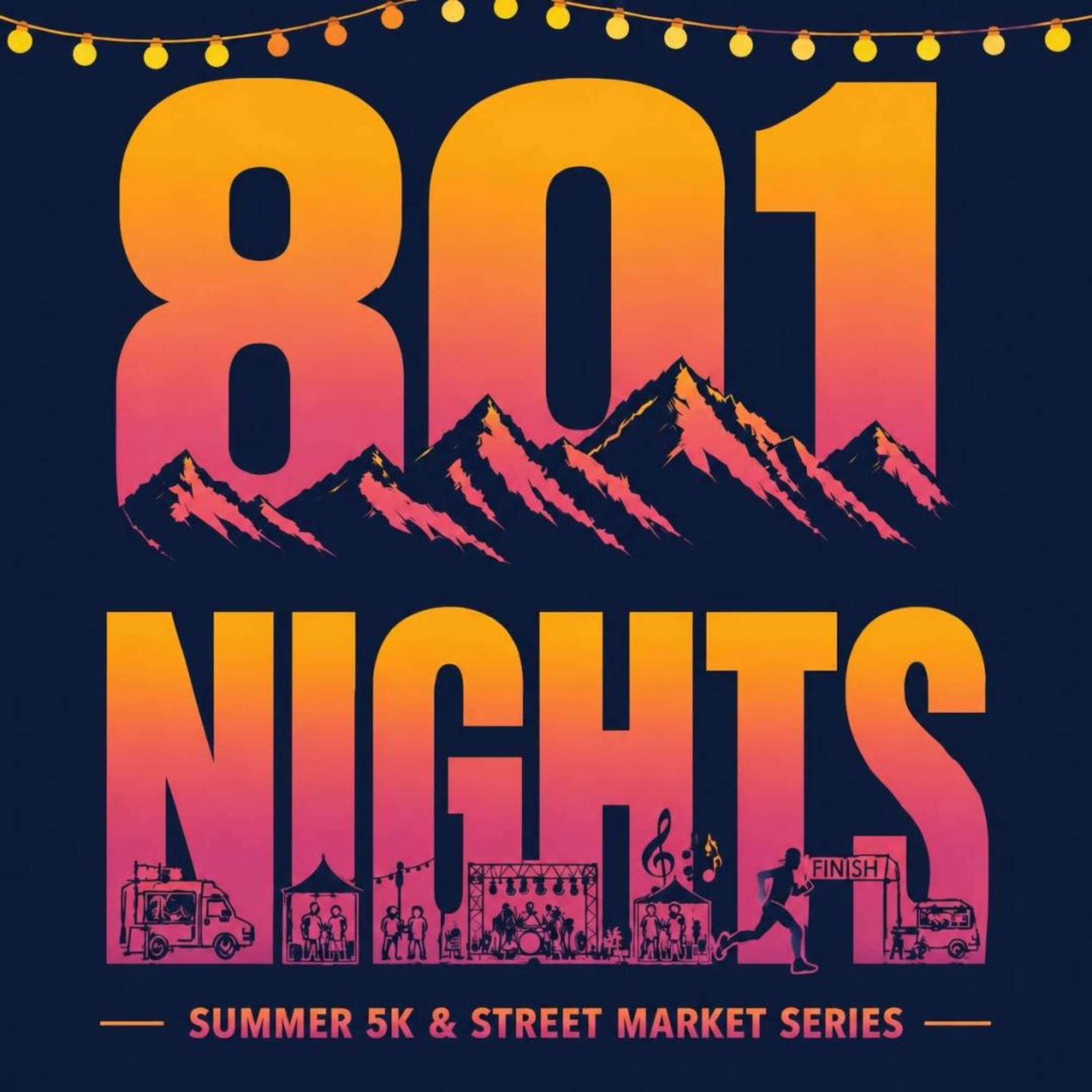 The 801 NIGHTS logo