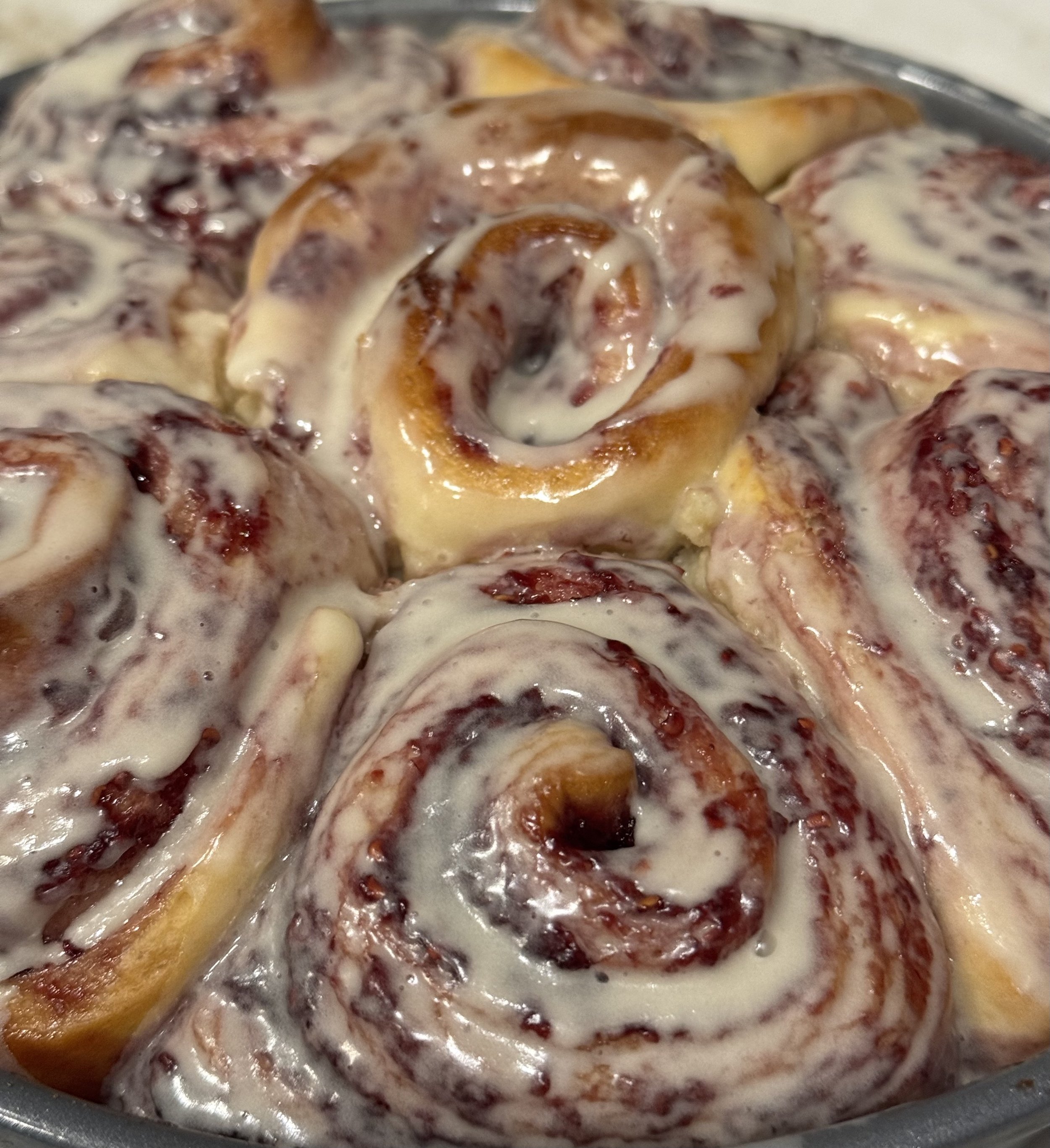 Raspberry Sweet Rolls