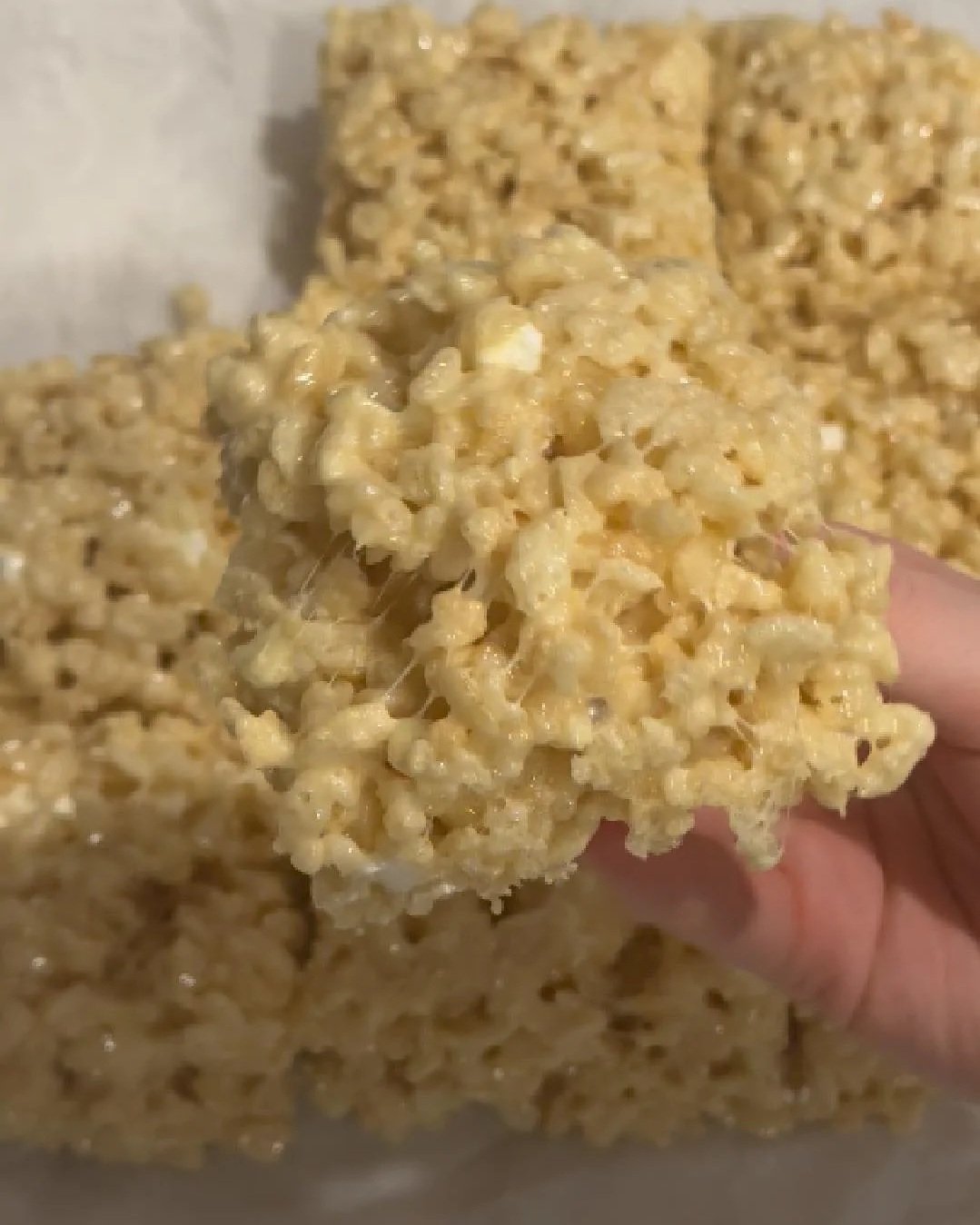 Vanilla Rice Krispie Treat