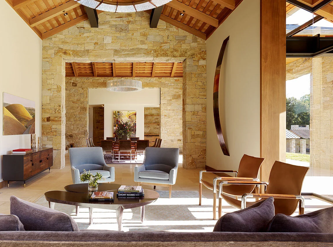  Silicon Valley Compound | Living Room View Project → 