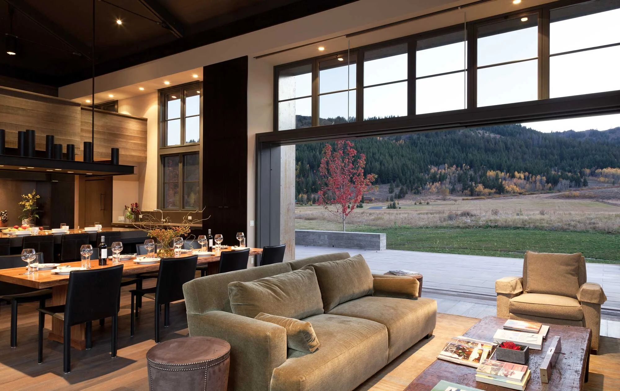  Sun Valley Modern | Living Room View Project →
 