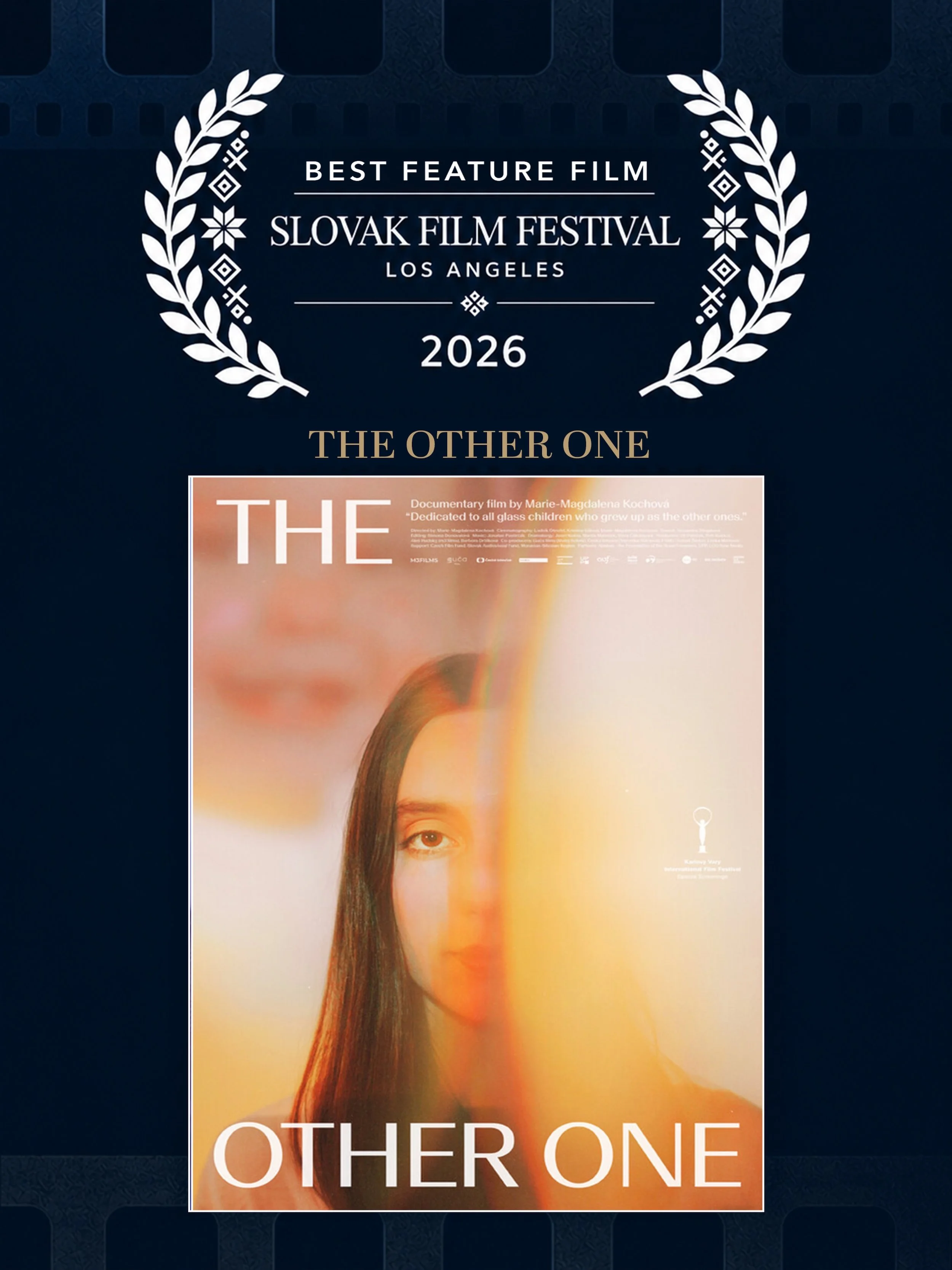 Congratulations to Marie-Magdalena Kochov&aacute;, director of The Other One, winner of Best Feature Film at the inaugural Slovak Film Festival Los Angeles. 🏆✨

The Other One follows eighteen-year-old Johana as she prepares to finish high school and