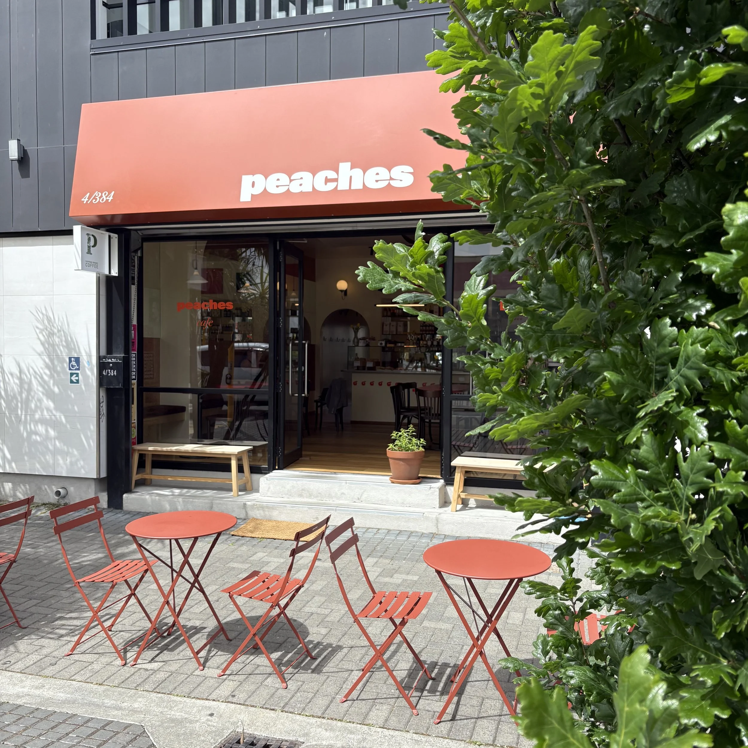 Peaches Cafe Christchurch, New Zealand