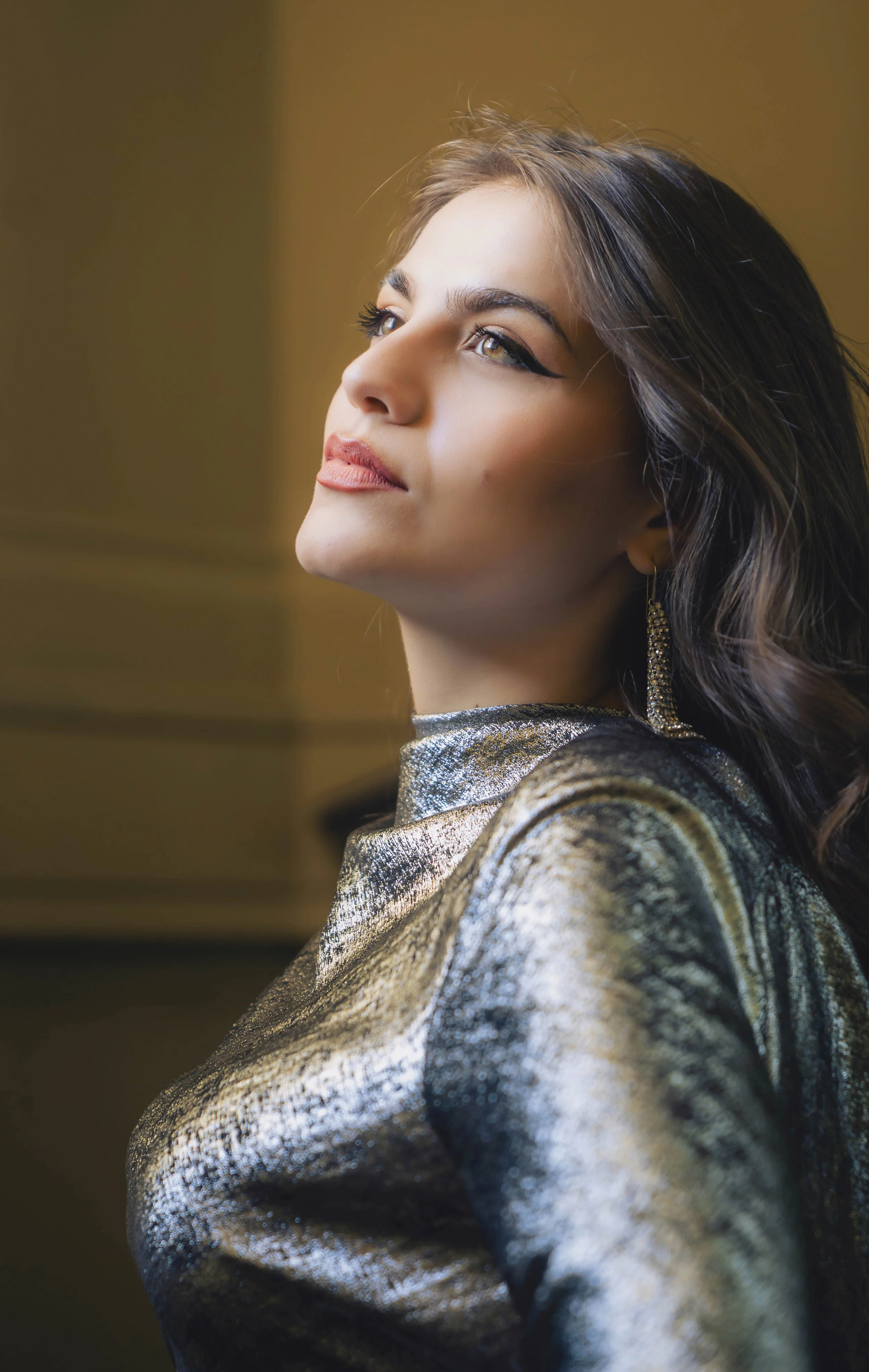 Francesca Pia Vitale, soprano italiano, ritratto a luce naturale