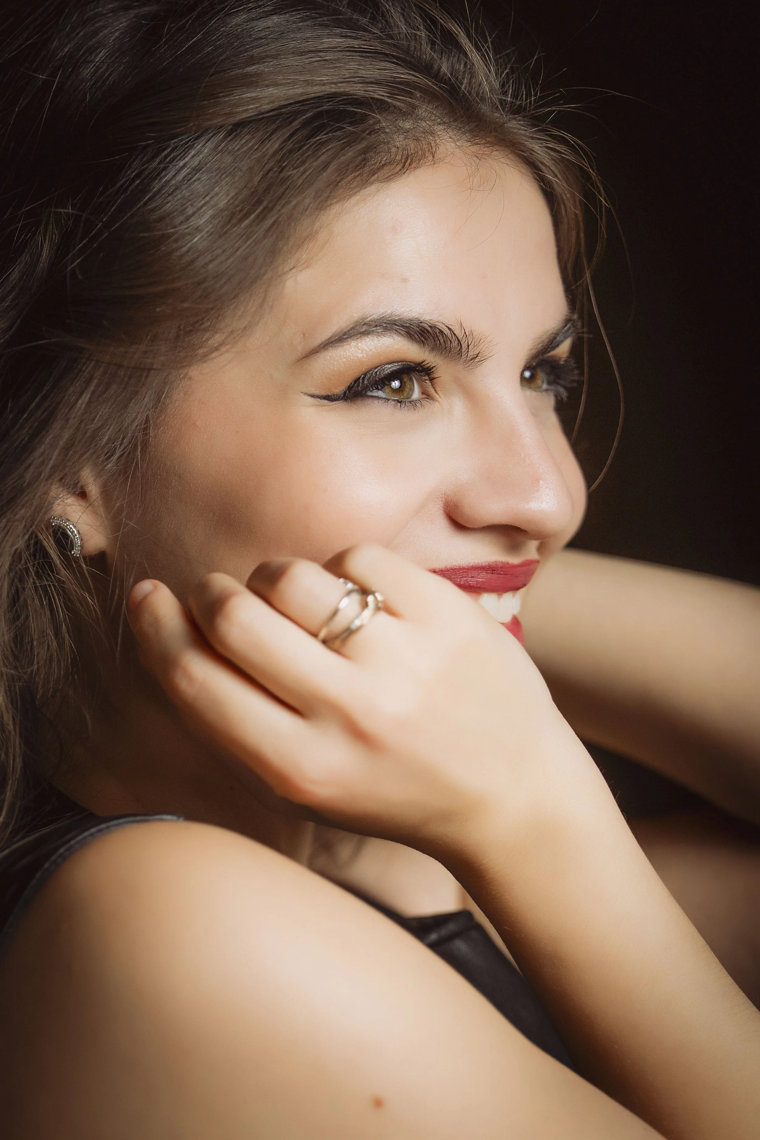 Francesca Pia Vitale, soprano italiano, ritratto a luce naturale