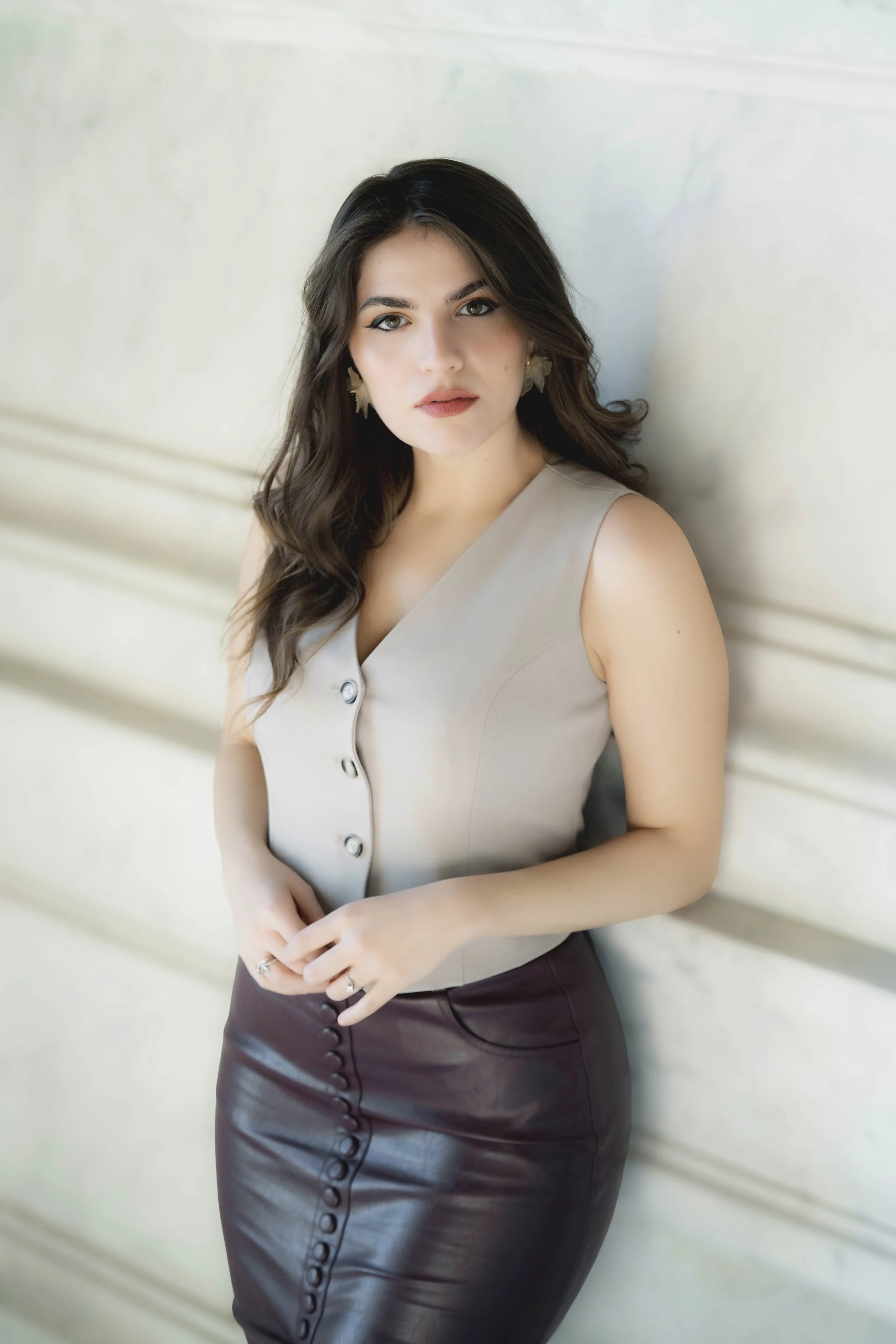 Francesca Pia Vitale, soprano italiano, ritratto a luce naturale