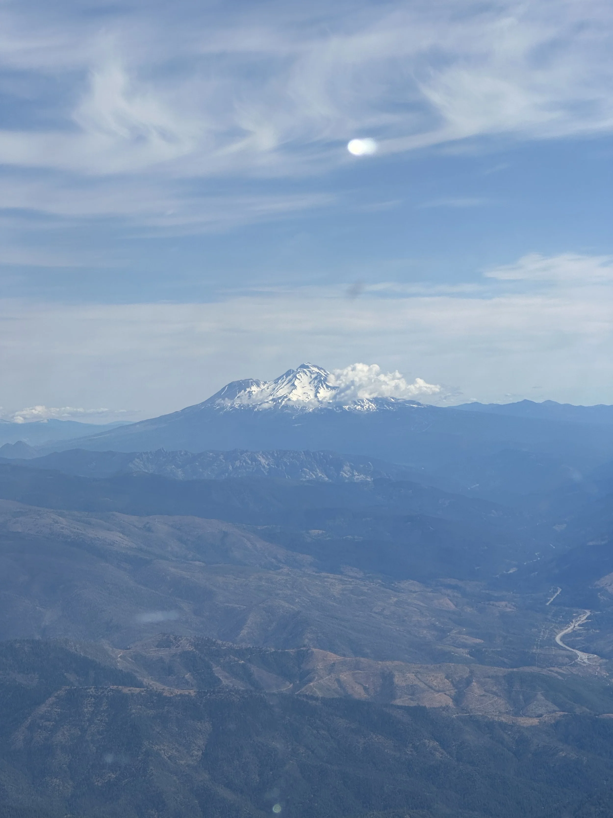 Mount Shasta.