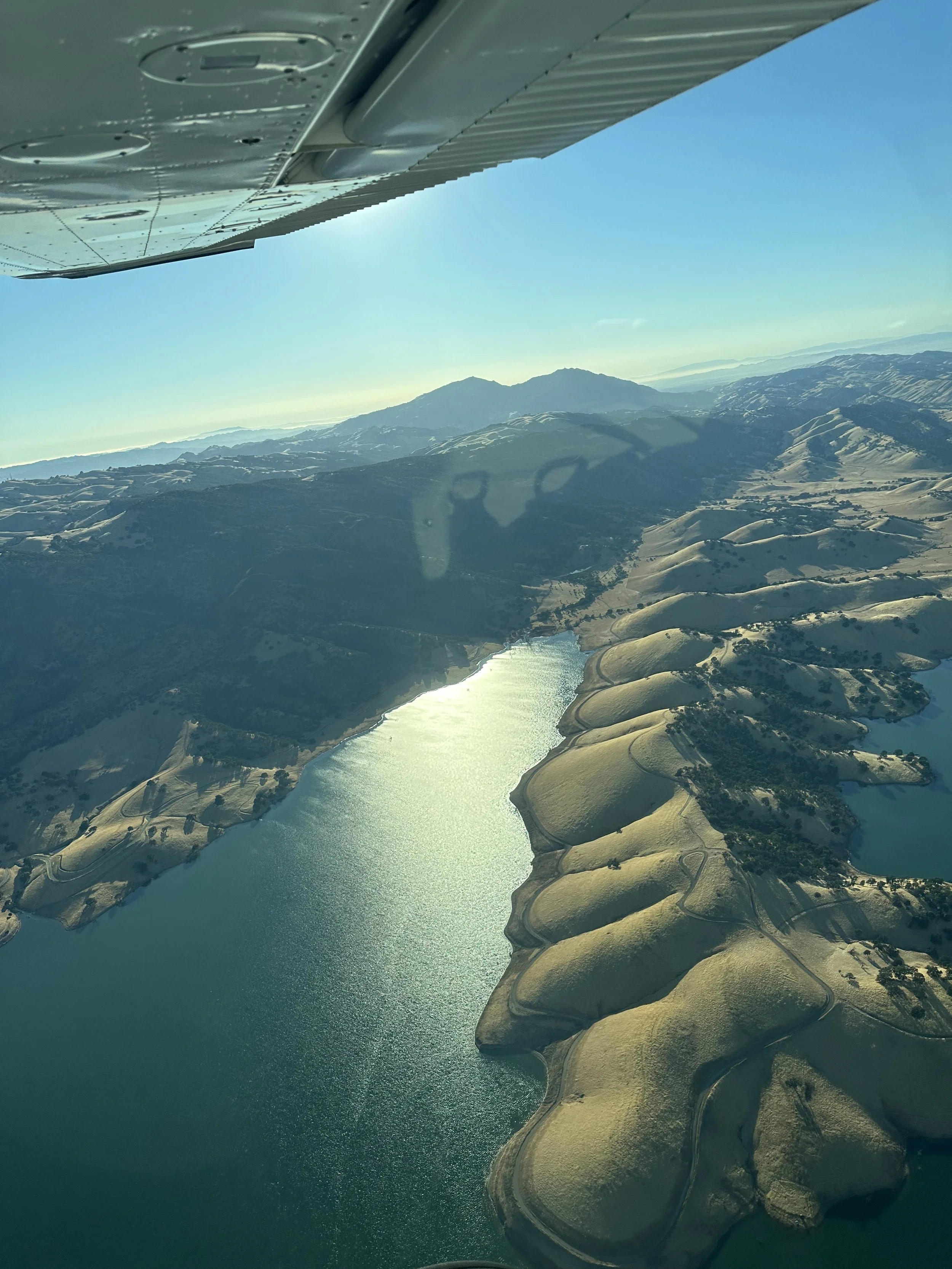 Crossing the ridge from the Bay back into the Livermore Valley—one last river before the vineyards unfold.