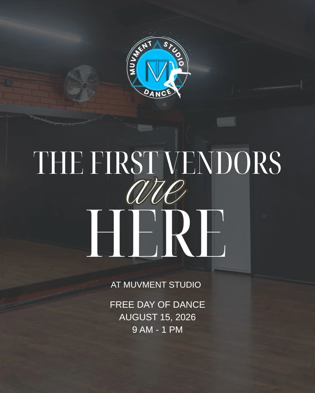 Everyone, meet the first vendors joining us for our Free Day of Dance on Saturday, August 15! 🎉

We&rsquo;re bringing together incredible local artists, makers, food vendors, and small businesses to celebrate the grand opening of the MuVment Black B