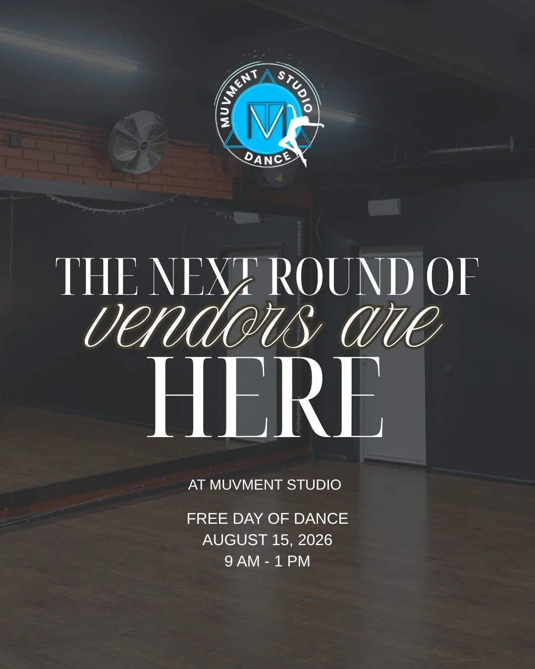 The next round of vendors has officially arrived! ✨ From handmade goods to beauty finds and unique local businesses, there's so much to explore at our Free Day of Dance. Be sure to show these amazing vendors some love, give them a follow, and come sh