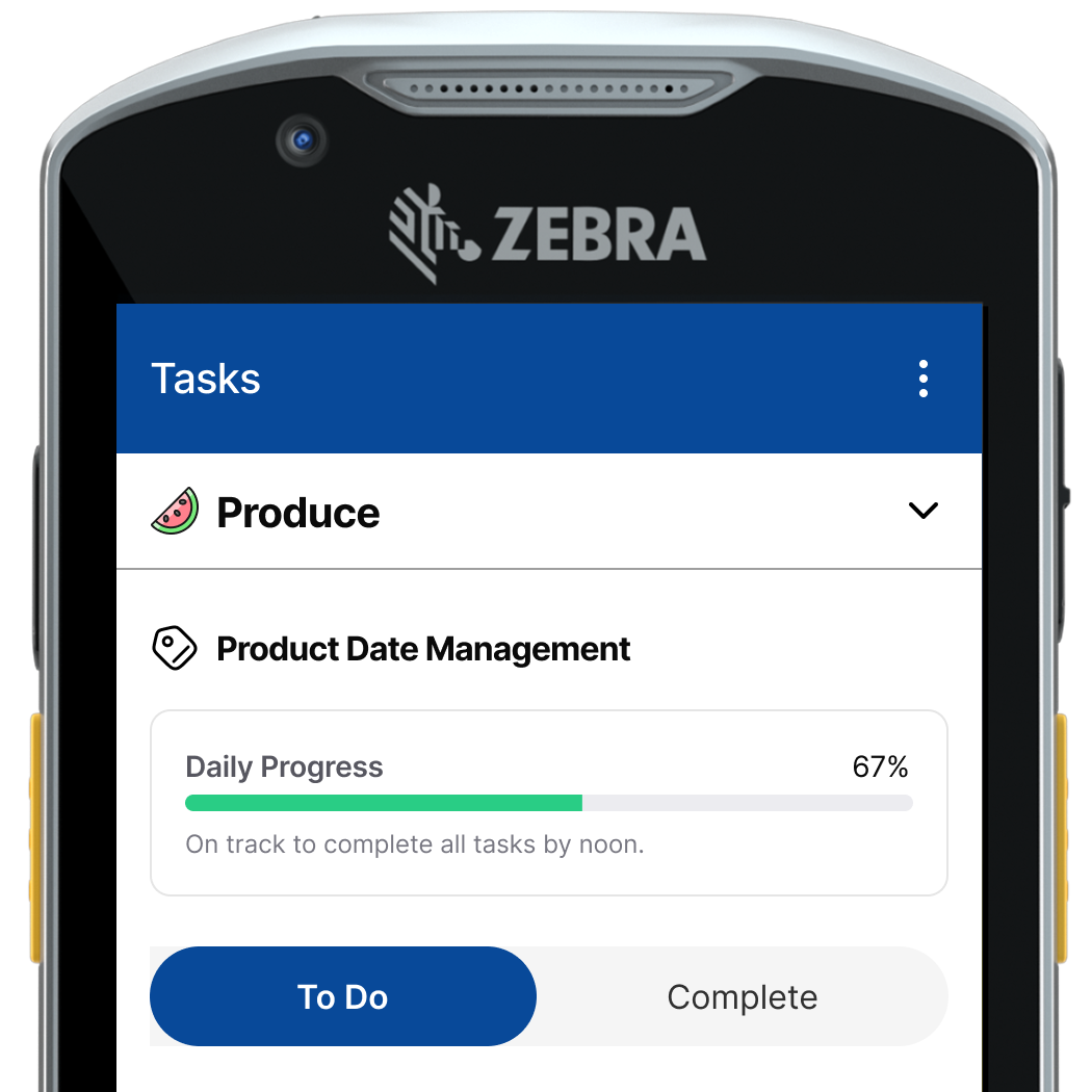 Store Walk app UI