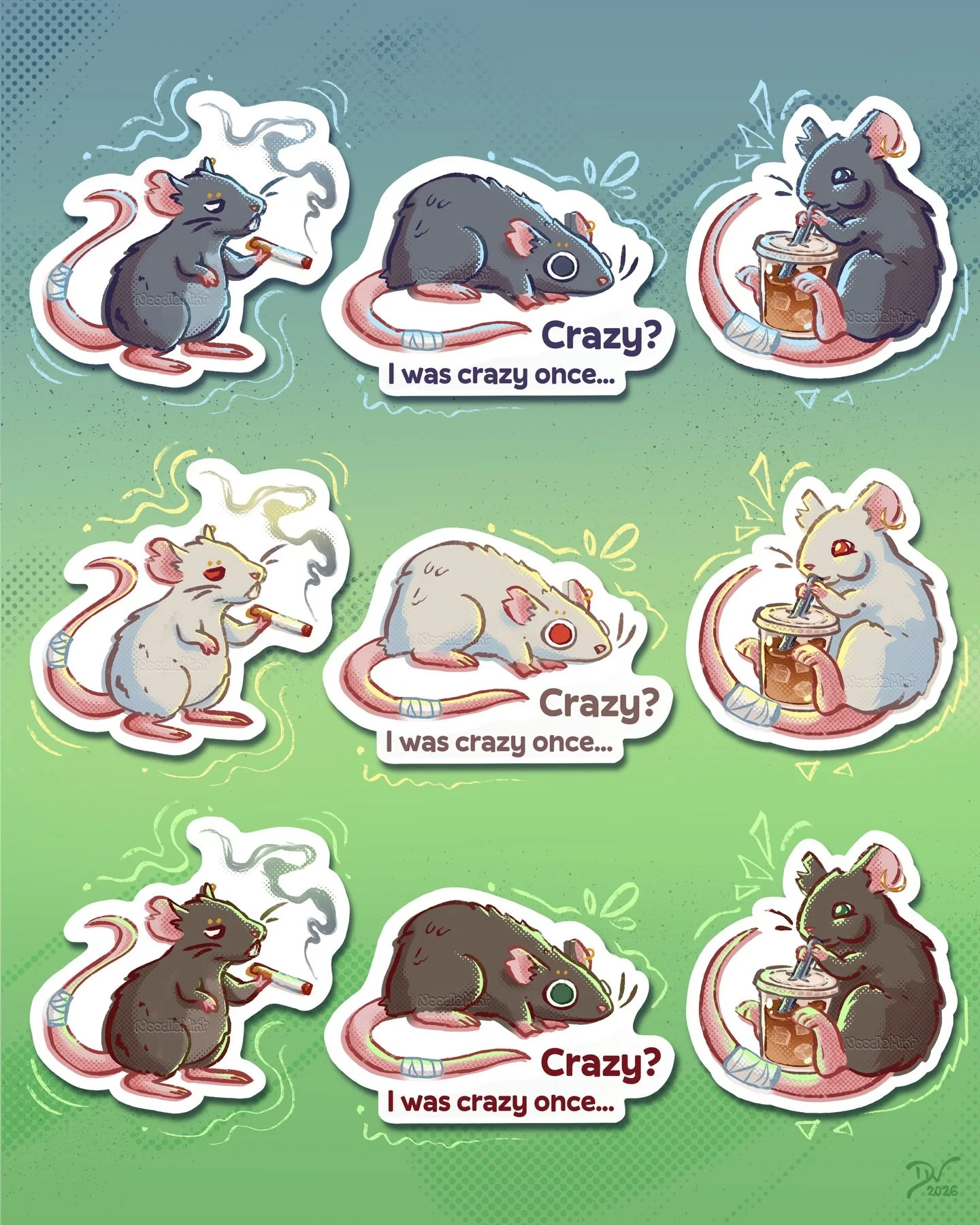 &bull; Street Rats! &bull;
You guys thought I was done with rats&hellip;but little did you know I had these guys cooking for a while back! 🐀🙈

Nothing made me more excited than seeing the famous NYC rats in person a year ago. Something about them i
