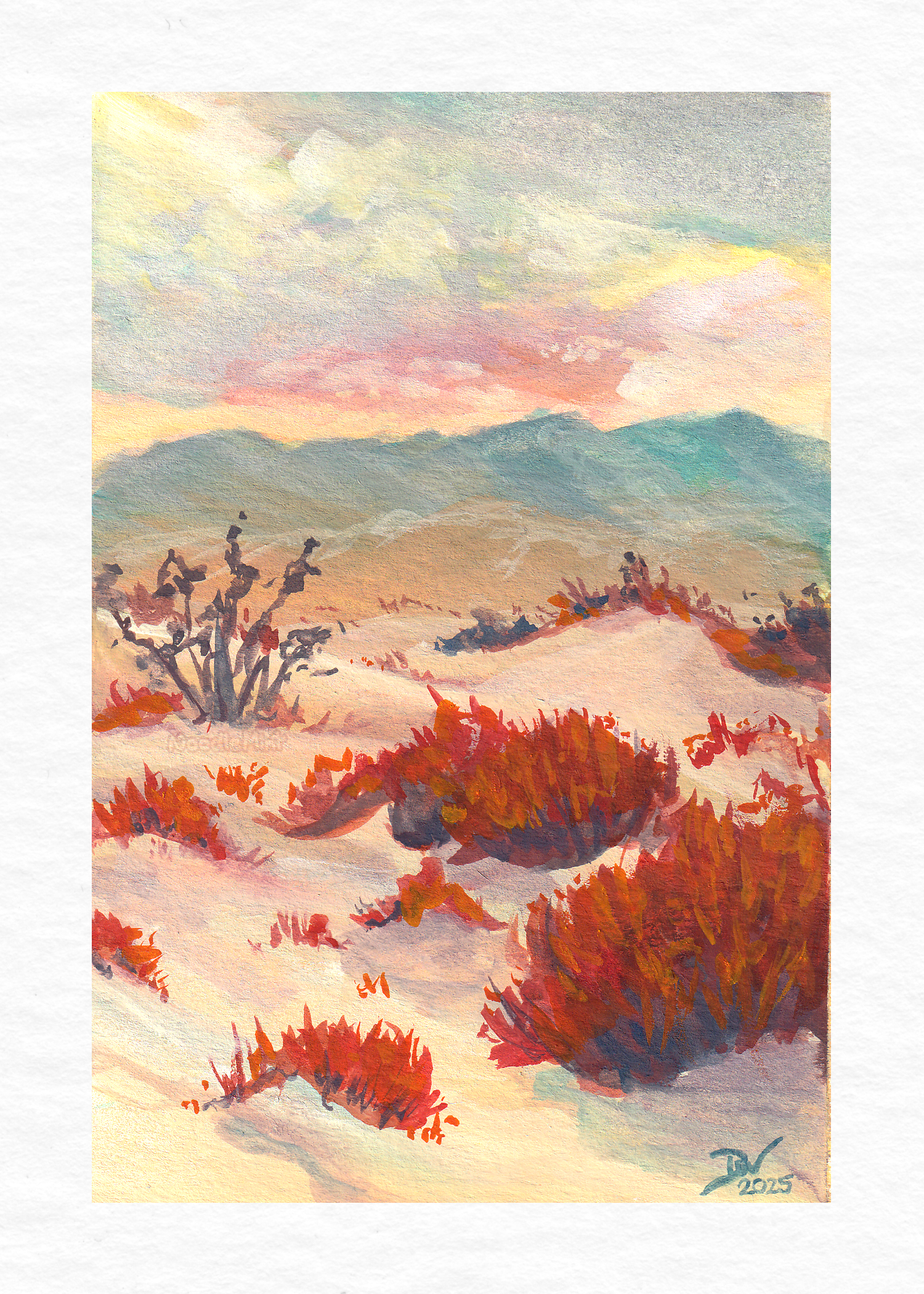 Desert bushes study 4-20-25 paper texture wm.png