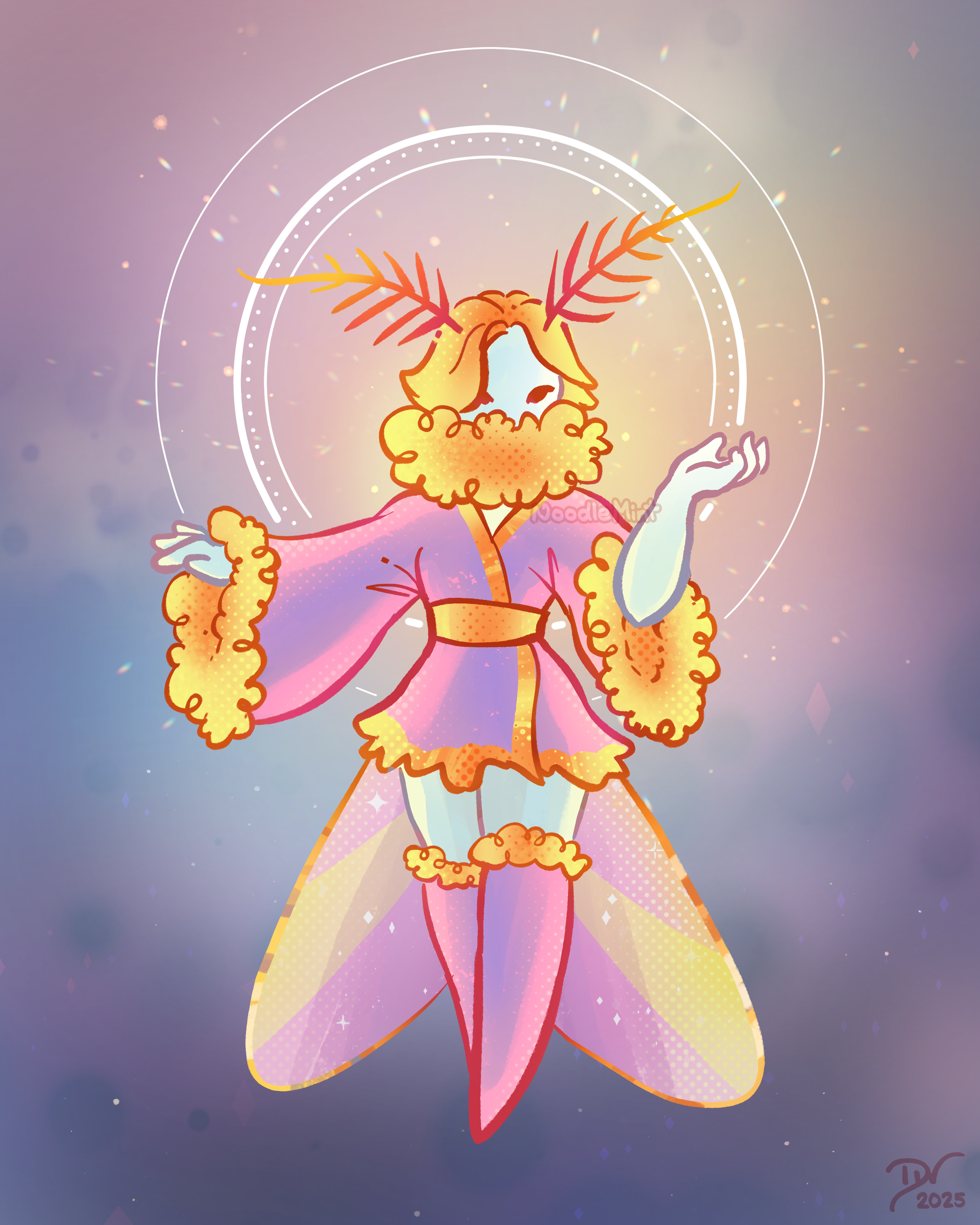 Rosy Maple Moth