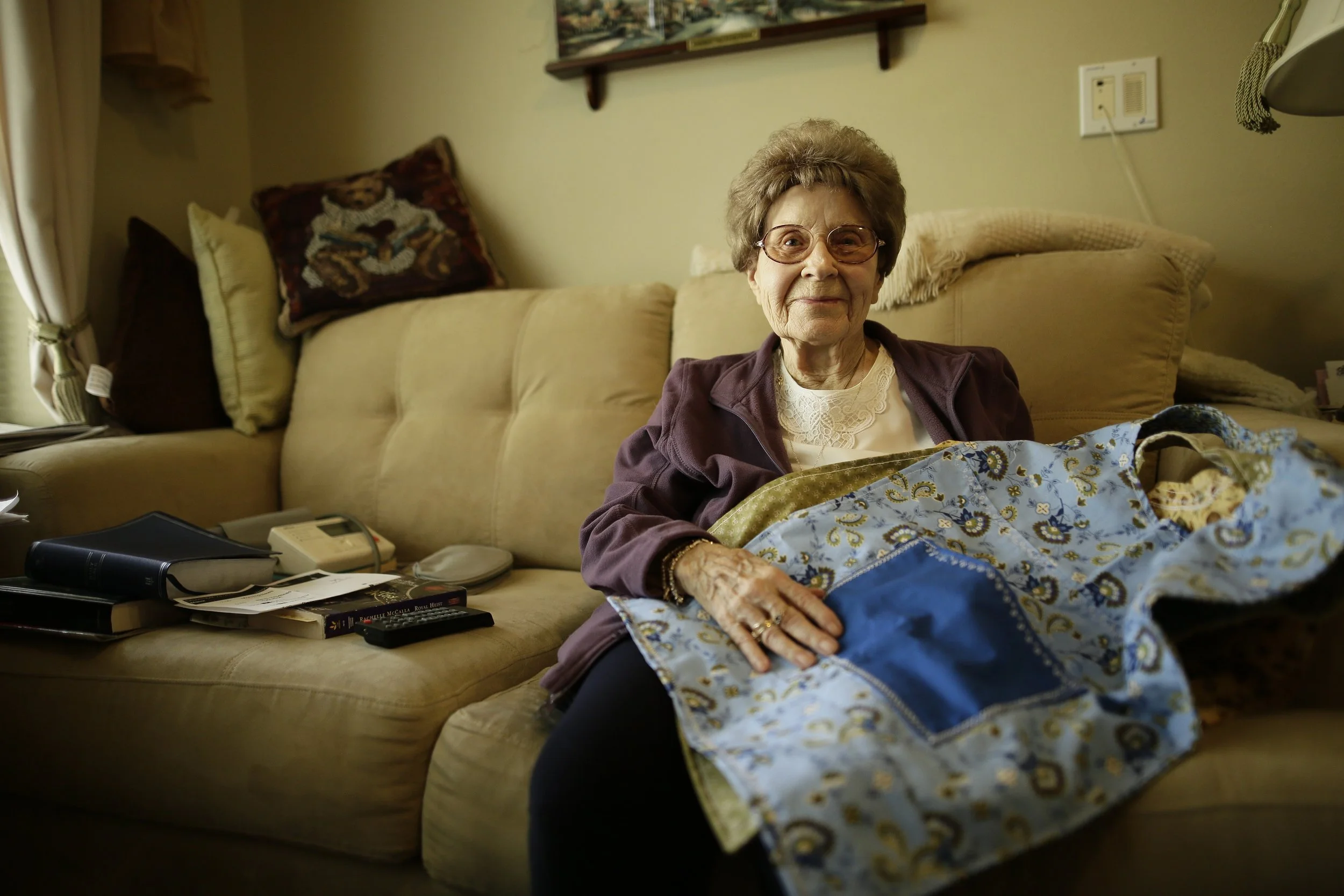 my producer and I traveled to Washington, Idaho, Montana and Arizona for this stills/video assignment capturing real residents of Highgate Retirement Community