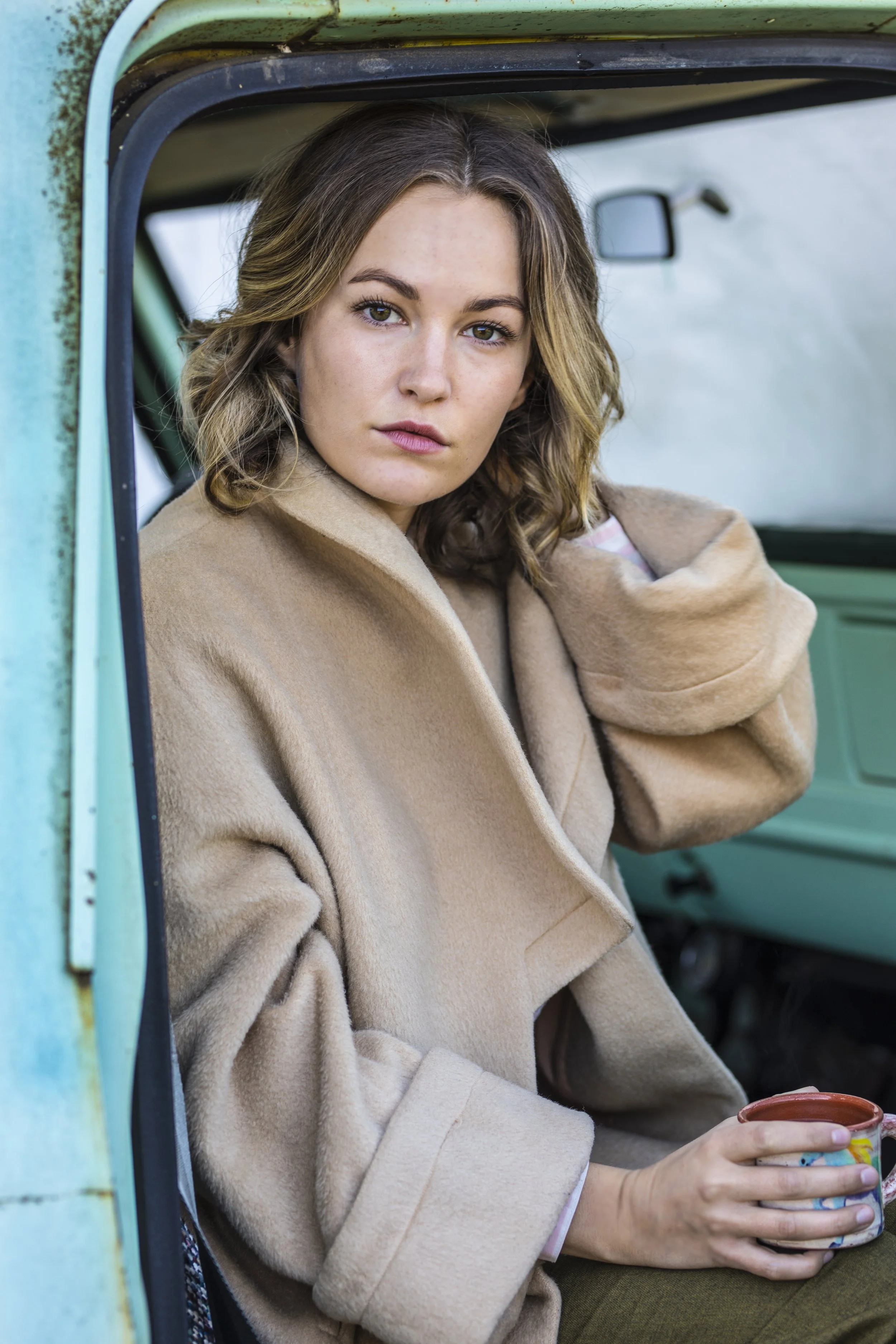 fashion test by photographer Gary Nolton shot in Hood River Oregon