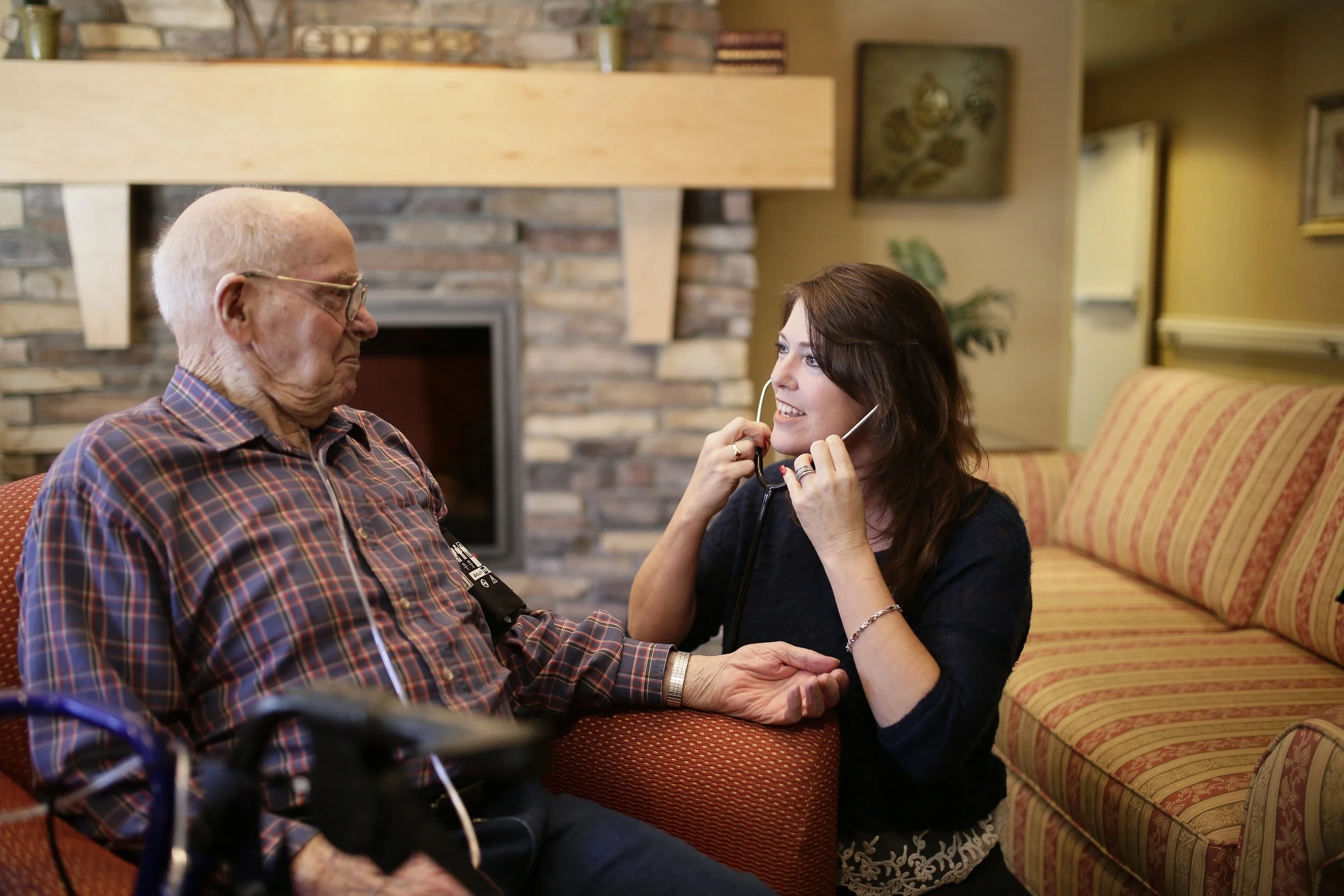 my producer and I traveled to Washington, Idaho, Montana and Arizona for this stills/video assignment capturing real residents of Highgate Retirement Community