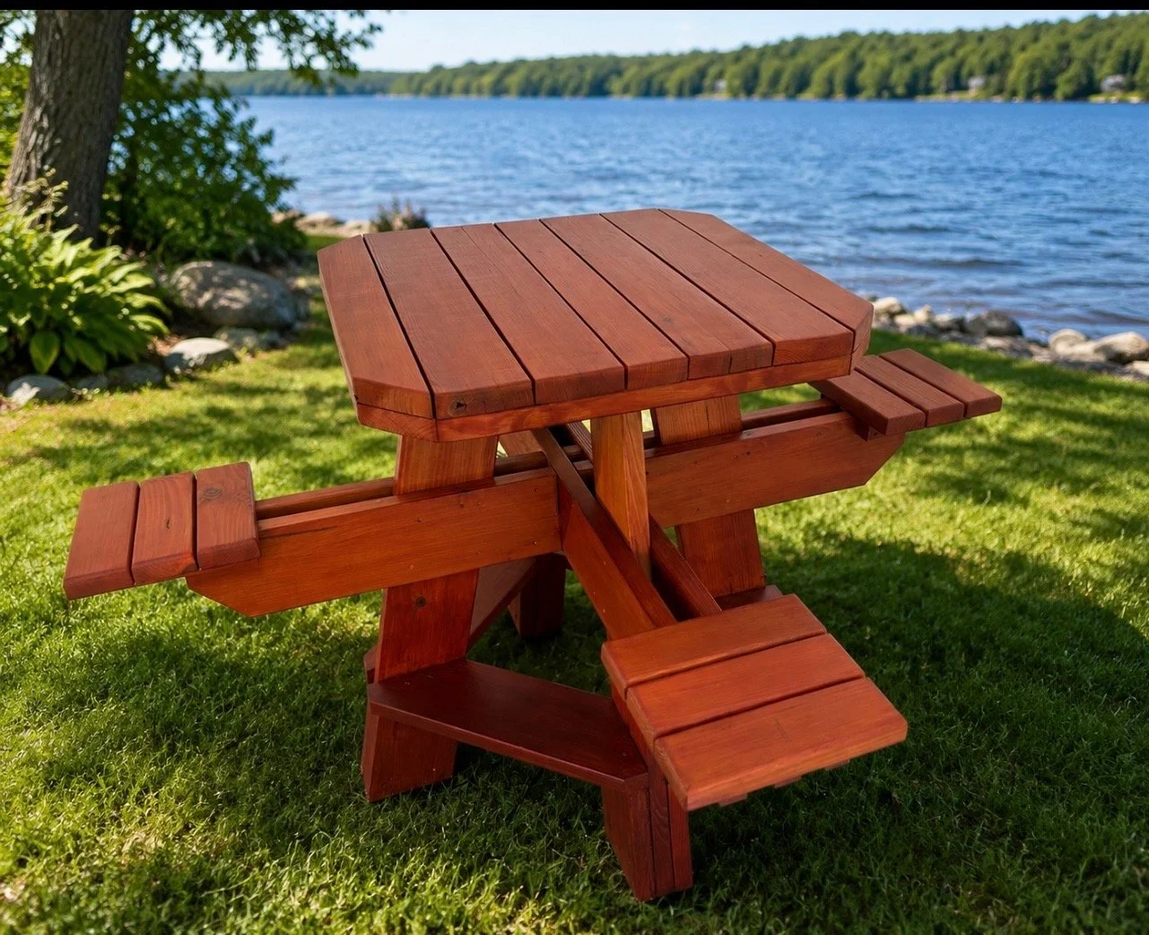 Rustic Outdoor Table