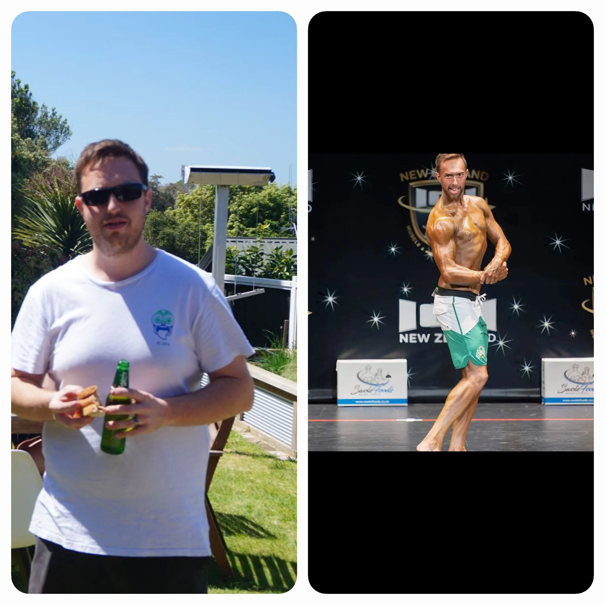 Karl — before and after