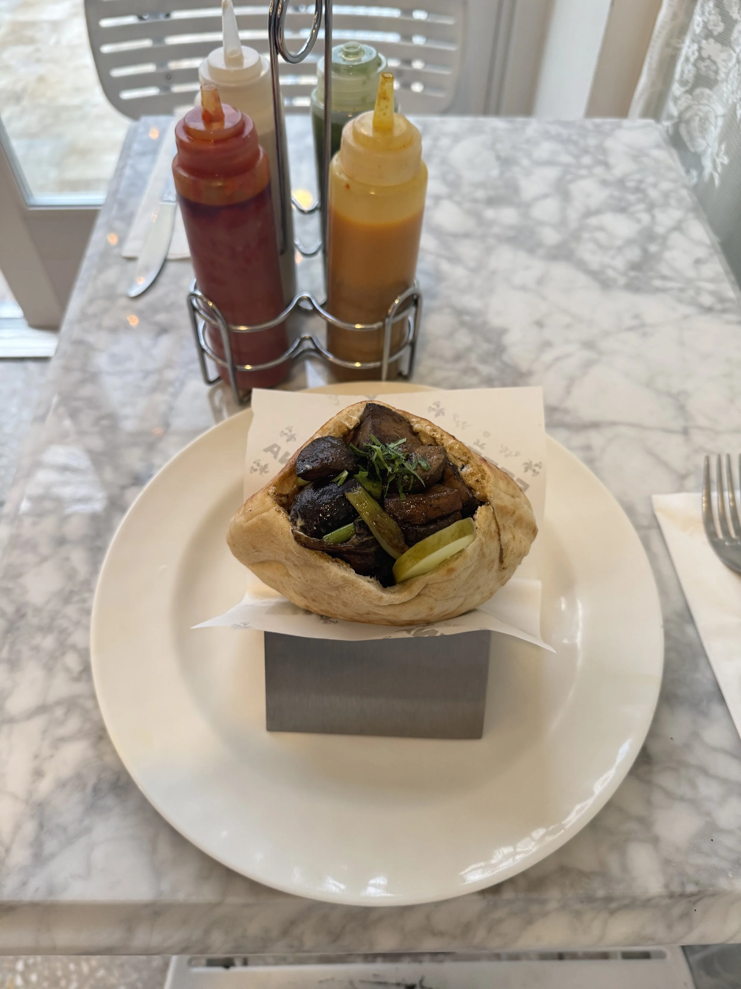 Mushroom Shawarma