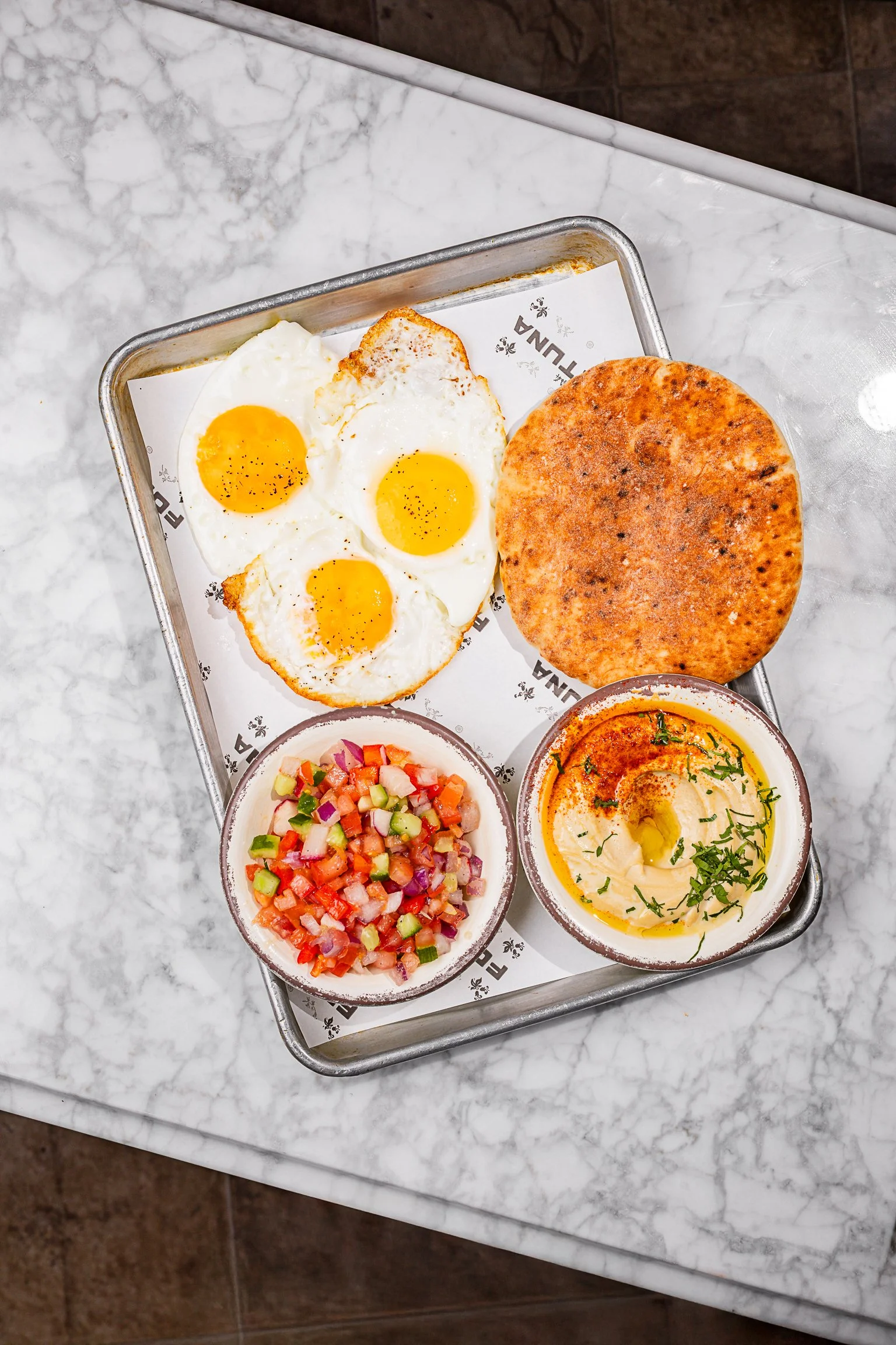 Three eggs any style