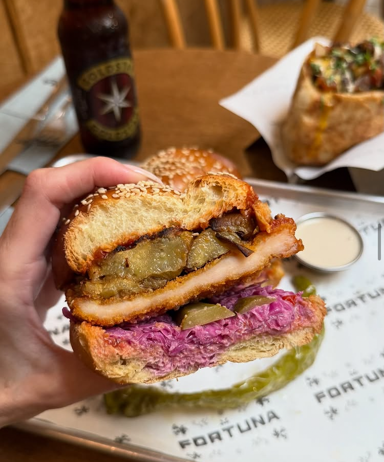 Friday Schnitzel Sandwich