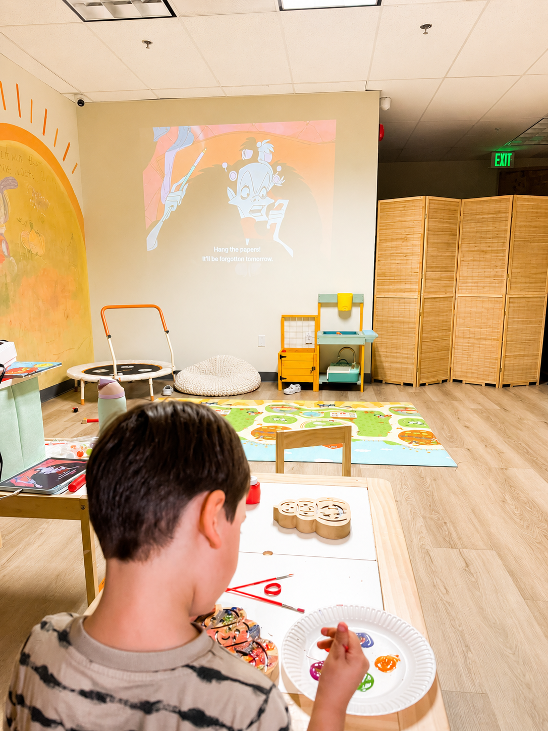 Therapist-led learning activity at Monarch Developmental Services, highlighting a collaborative and rewarding environment for professionals dedicated to helping children succeed.