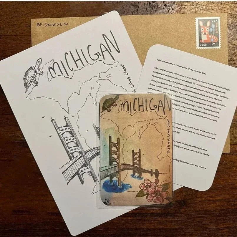 AF.Studios.26 Art Print Club (Monthly Subscription)