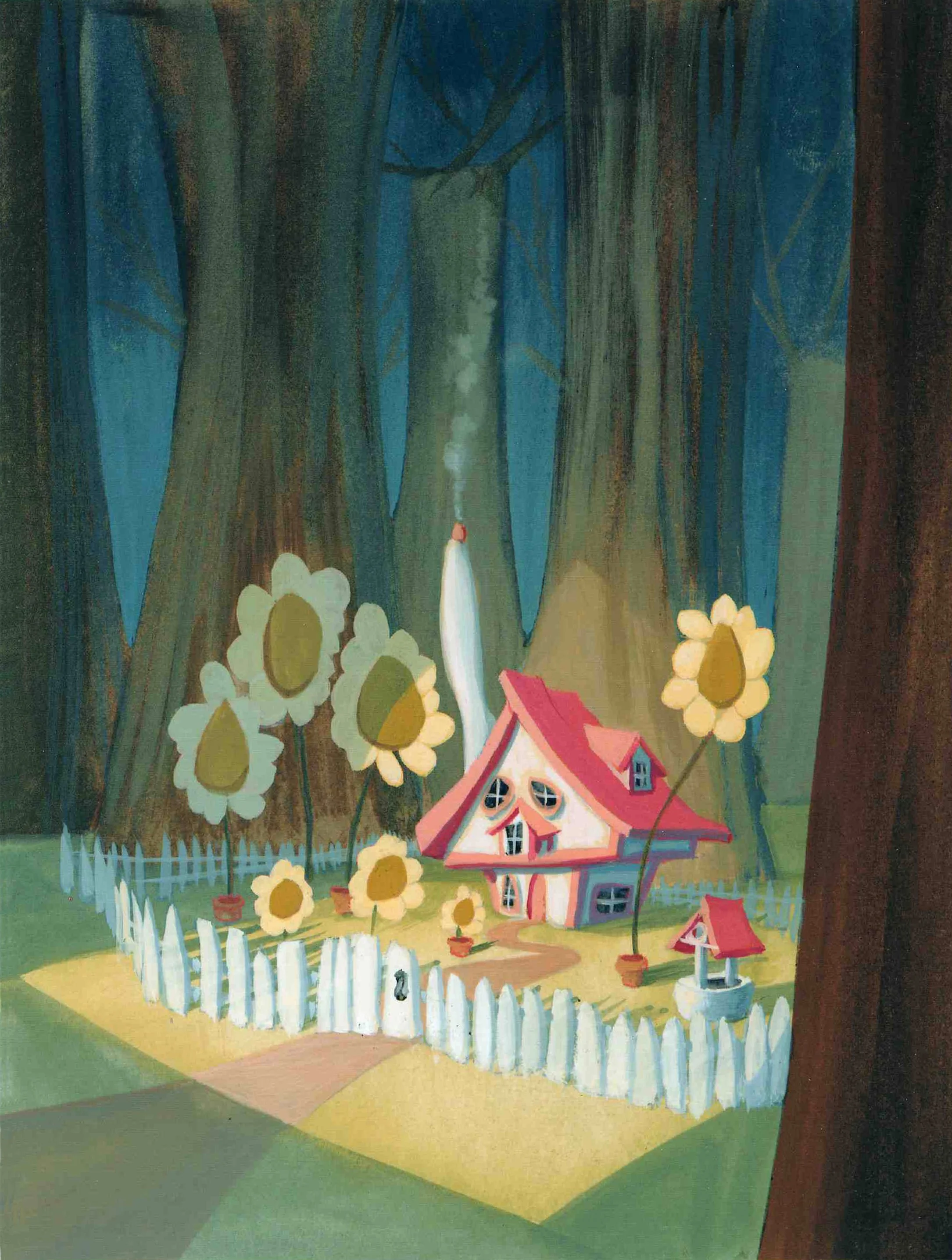 "Fairytale Project" vis/dev - gouache on board