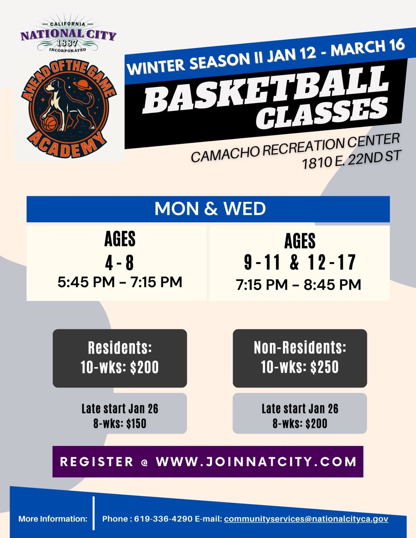 Back for Winter 2026 - Monday January 12th, 2026 - Our 10 week basketball class will begin. Not only will we have classes, but kids will gain in-game experience as well 🏀

Sign up / registration link in bio. For any questions feel free to DM us or e