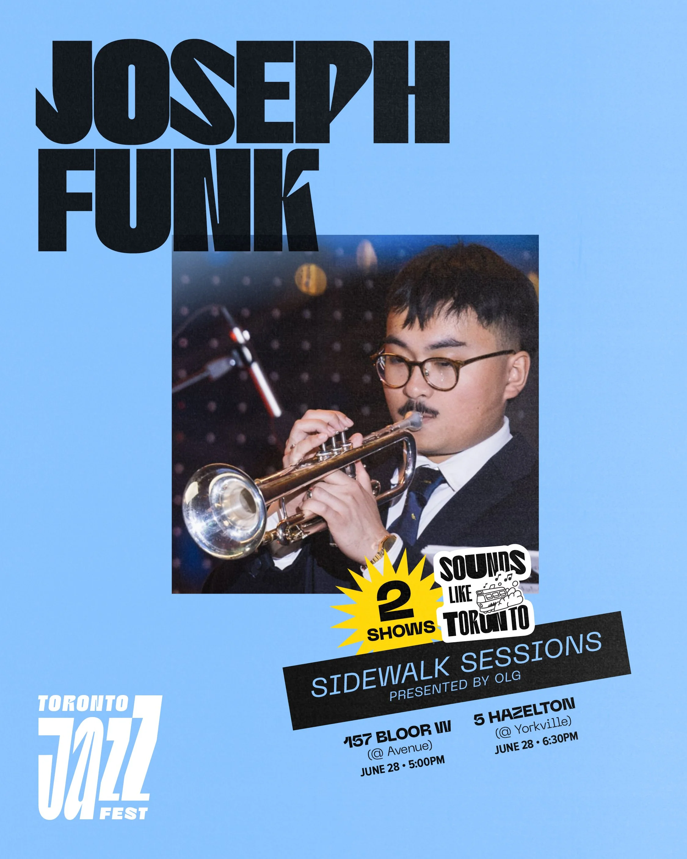 Joseph Funk at Toronto Jazz Fest