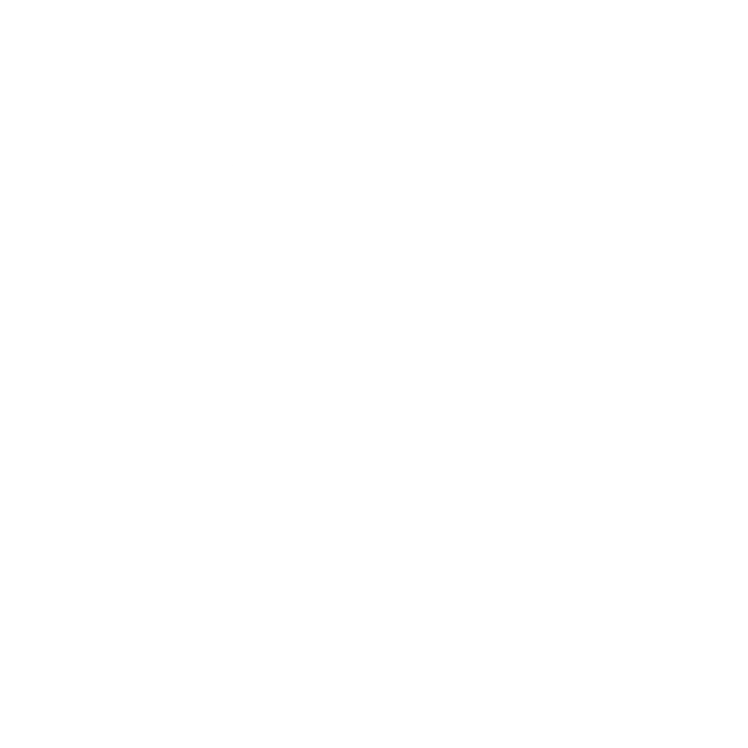 Icon of a mobile in white monoline.