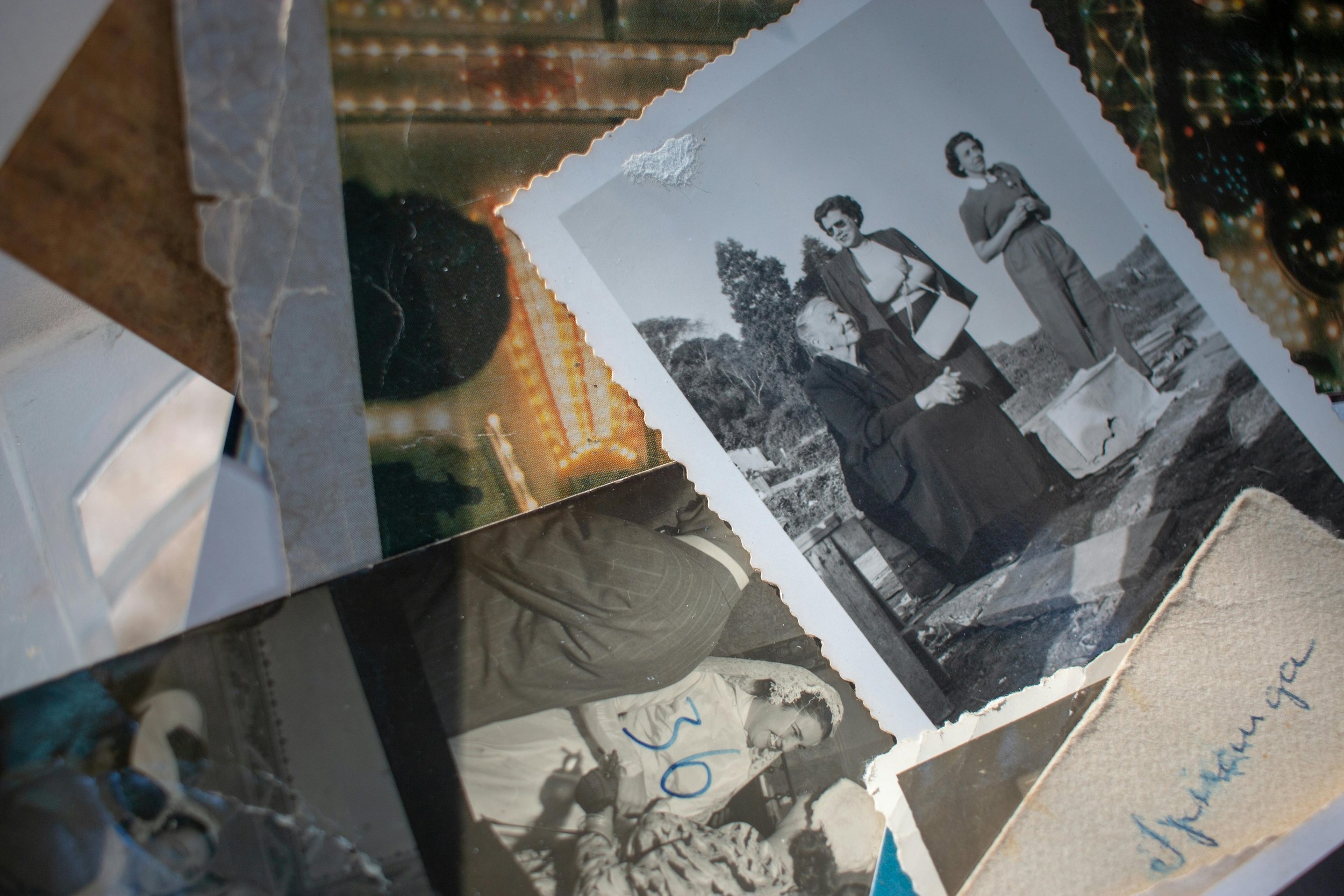 Vintage family memories incorporated into a personalised