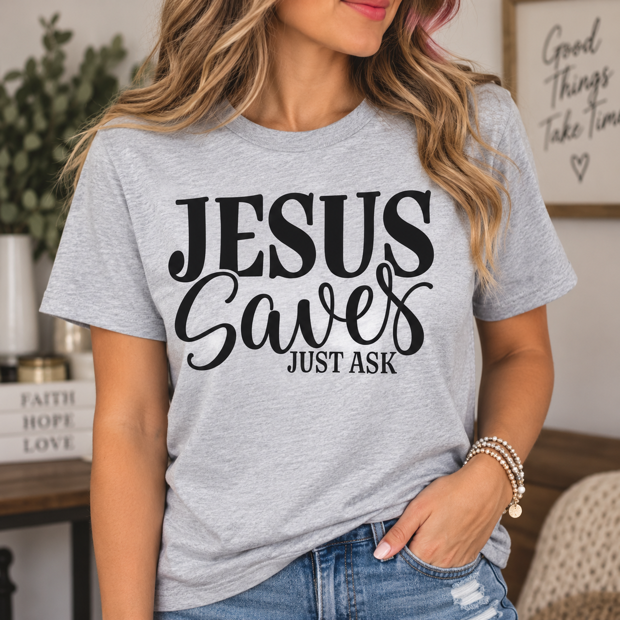 Jesus Saves – Just Ask