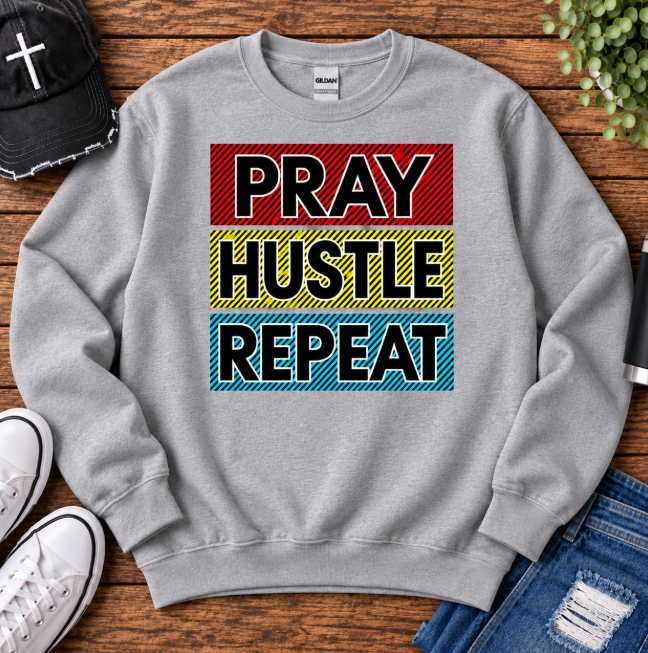 pray hustle repeat crew grey.png