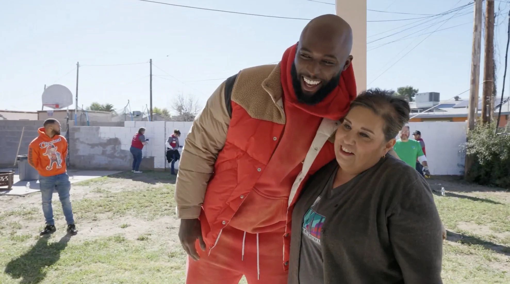 Leonard Fournette Rebuilding Together