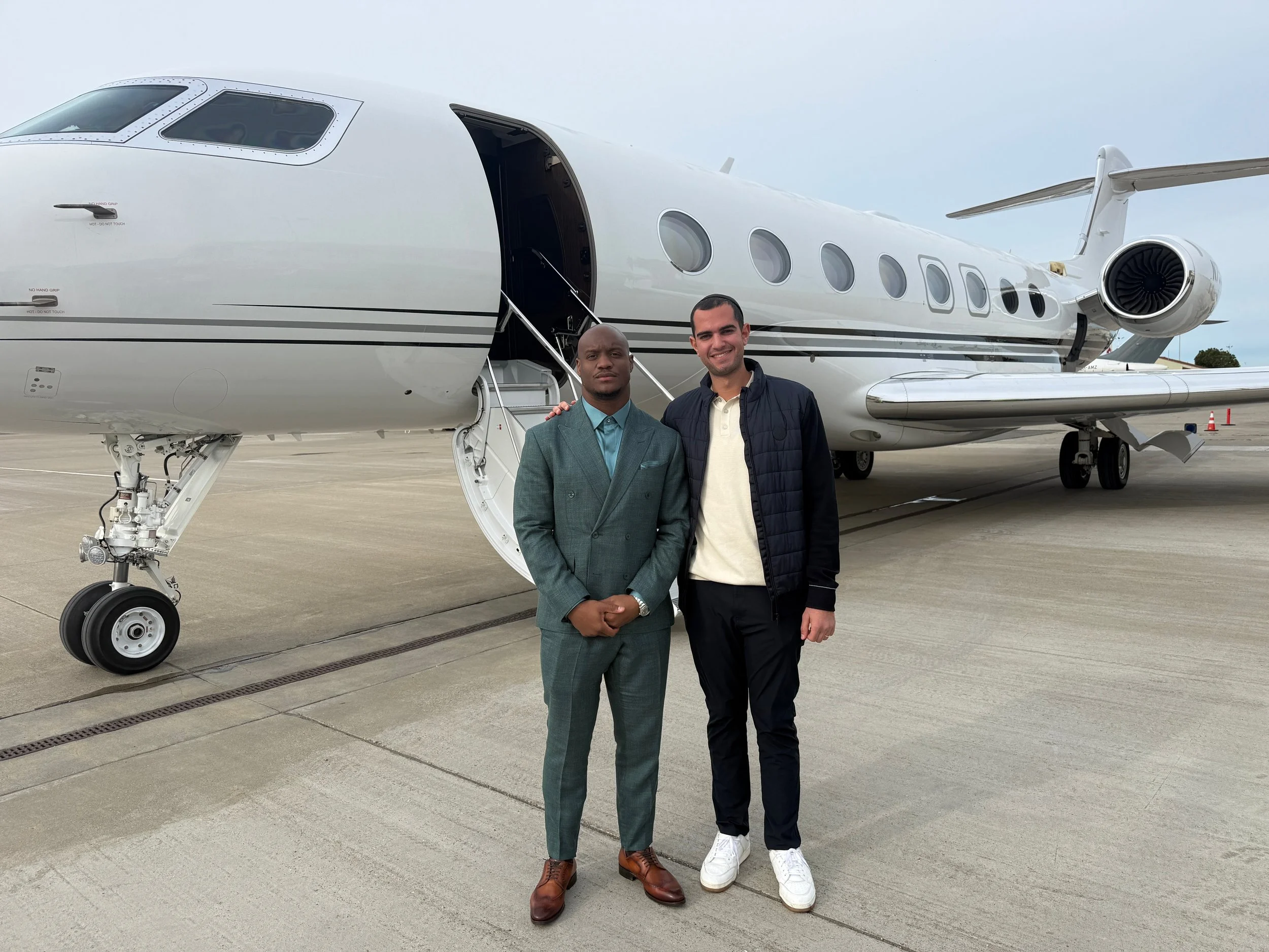 Joe Mugrabi with Kenneth Walker