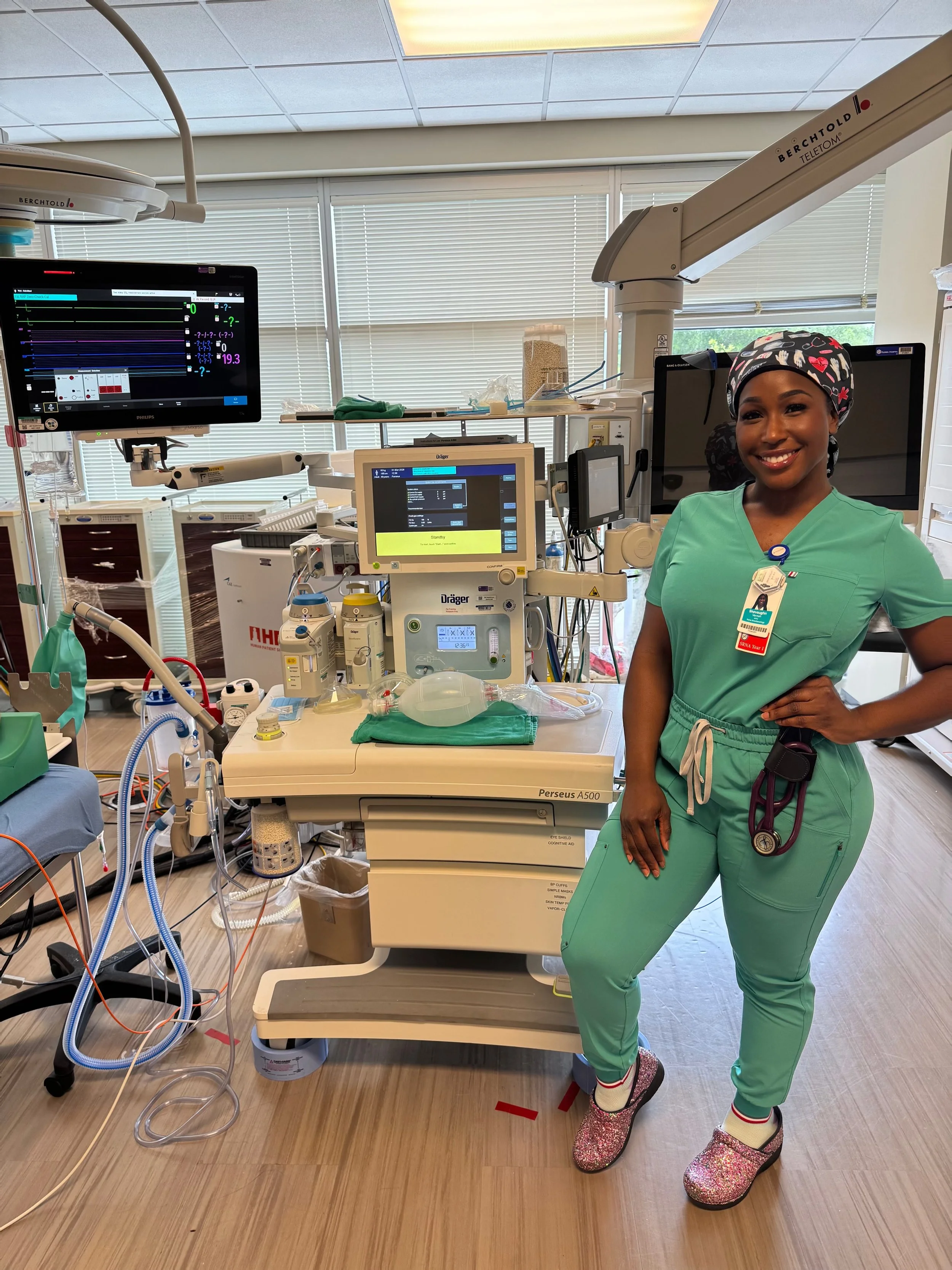 Shevaughn Shay, BSN RN CCRN-CMC and SRNA, founder of Anesthesia Aesthetics — CRNA school consulting for ICU nurses