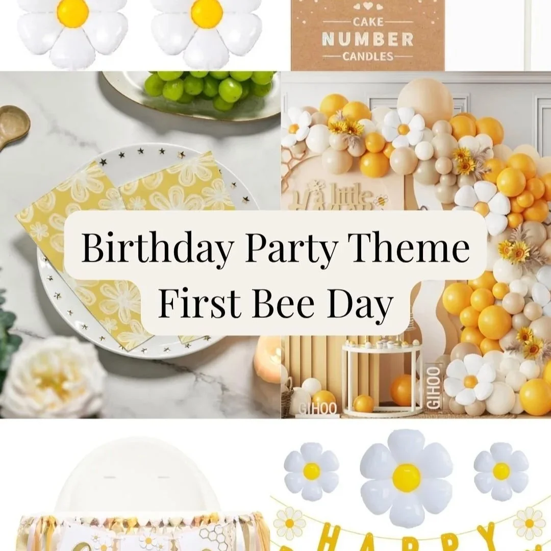 Birthday Party Theme: First Bee Day