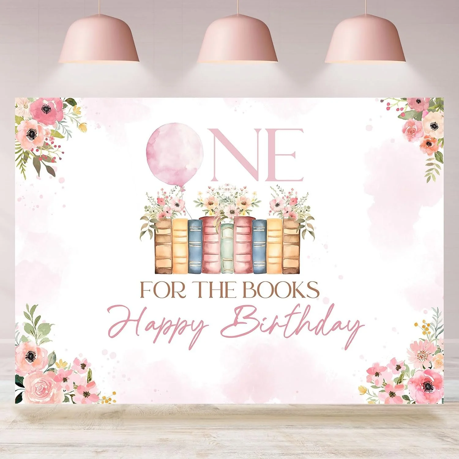 Birthday Party Idea One for the Books Birthday Banner.jpg