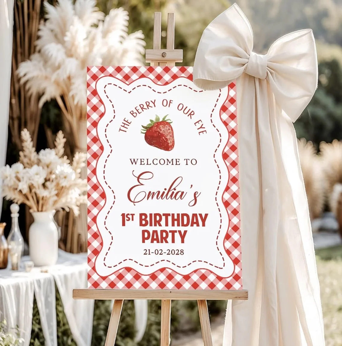 Birthday Party Idea My Berry First Birthday Birthday Poster.PNG