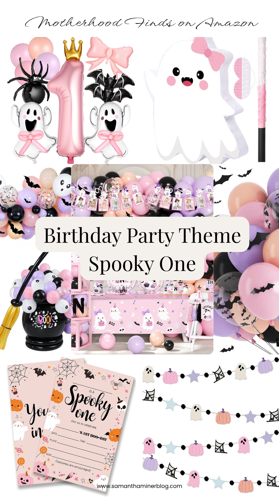 Birthday Party Theme: Spooky One Halloween Birthday Party