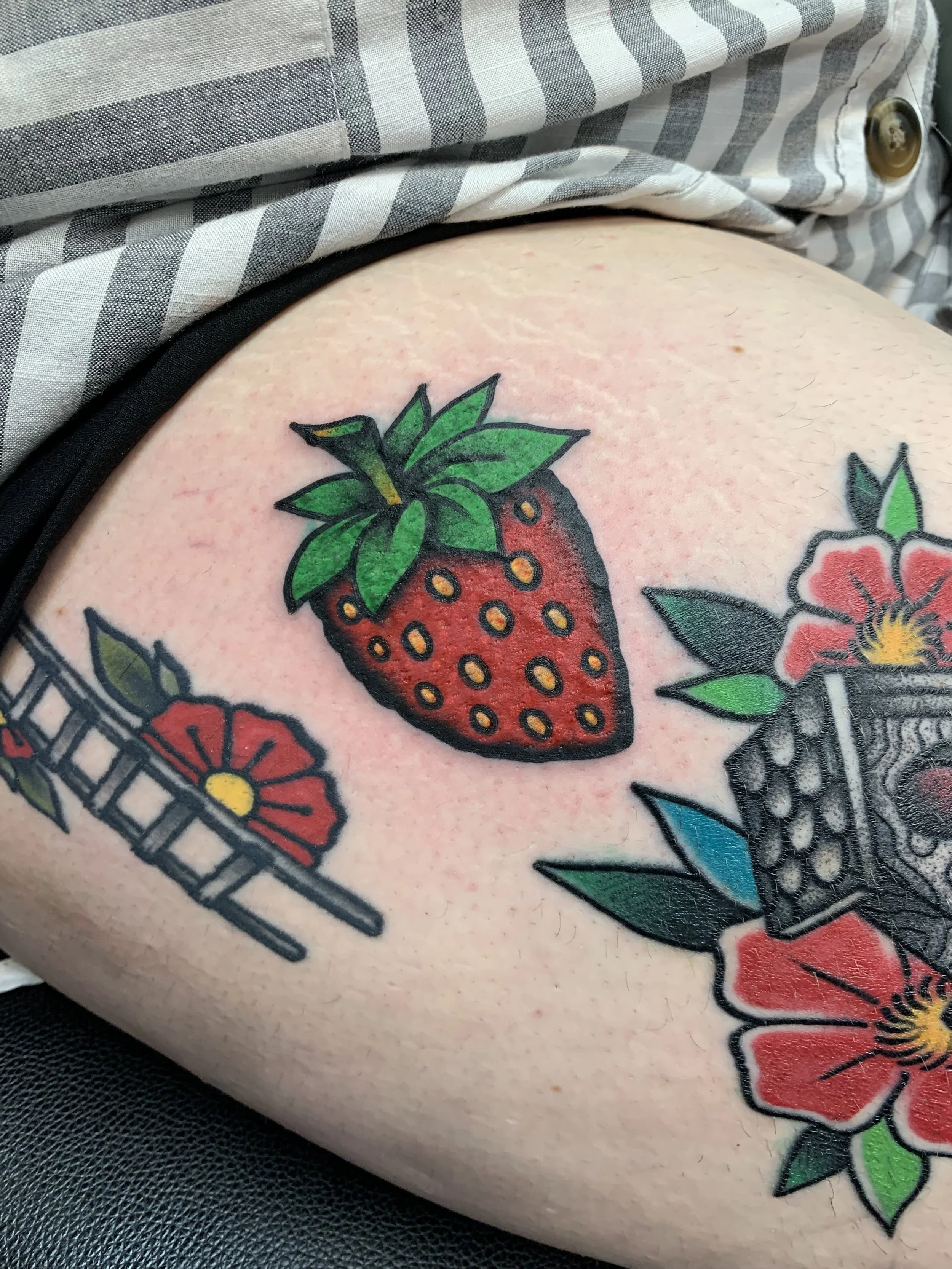 AFTER- Drawn on strawberry rework